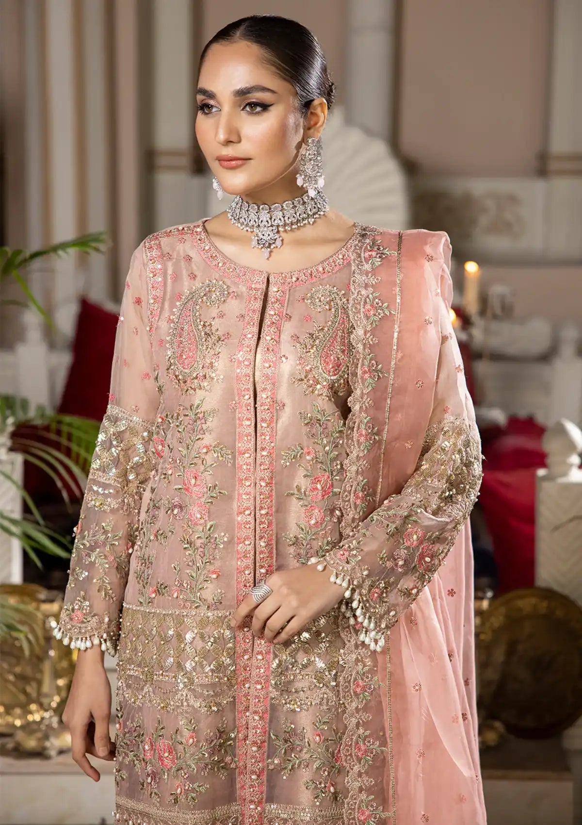 Noor-e-Jahan By Shahjahan Formal'24 SJ-23028 - Mohsin Saeed Fabrics