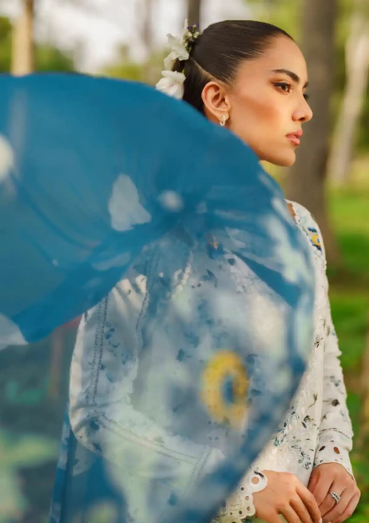 Summer Skies By Yards'24 D-02-Daisy - Mohsin Saeed Fabrics