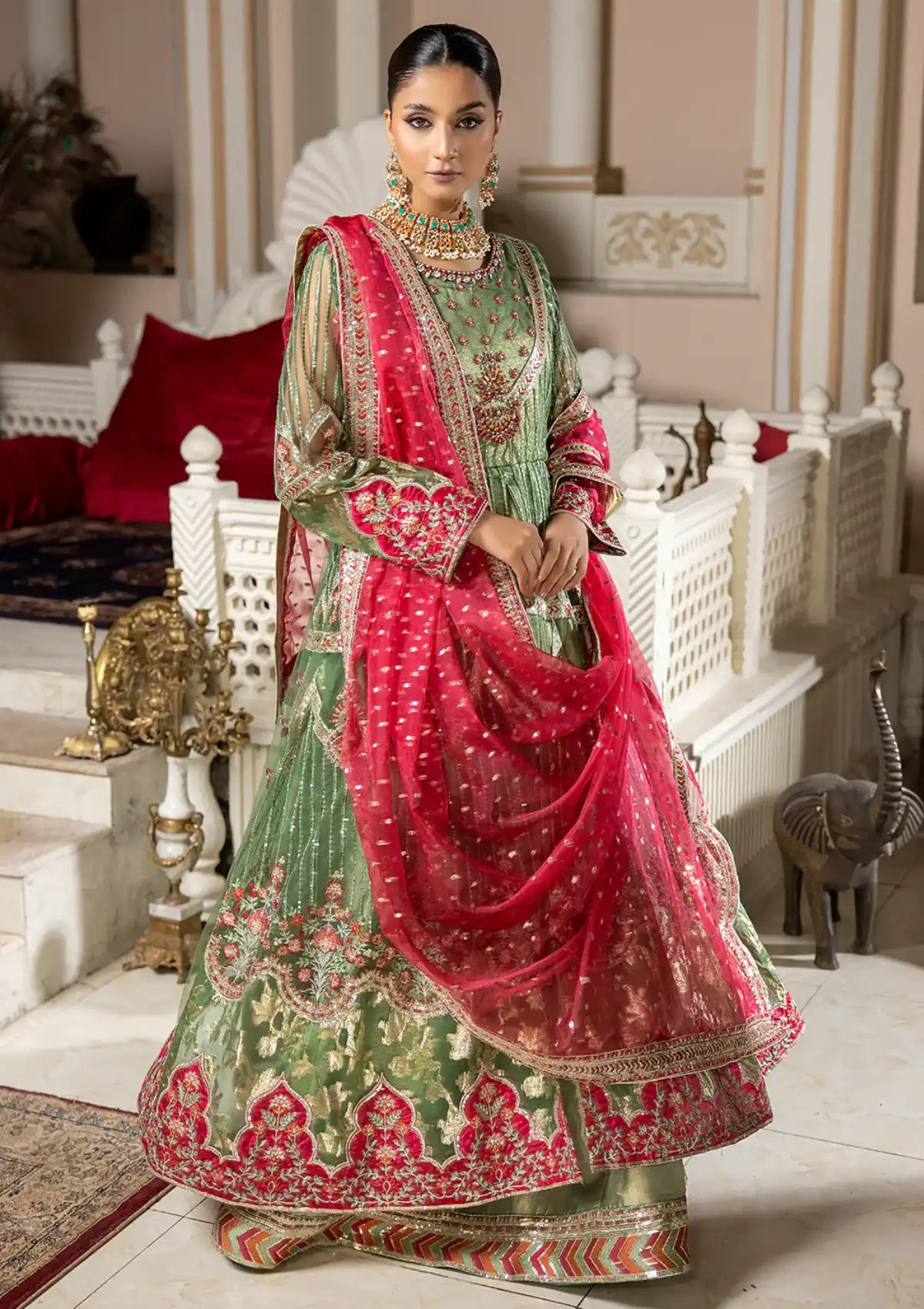 Noor-e-Jahan By Shahjahan Formal'24 SJ-23051 - Mohsin Saeed Fabrics