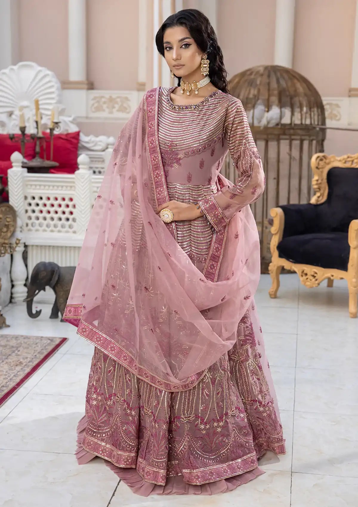 Noor-e-Jahan By Shahjahan Formal'24 SJ-23024-A - Mohsin Saeed Fabrics