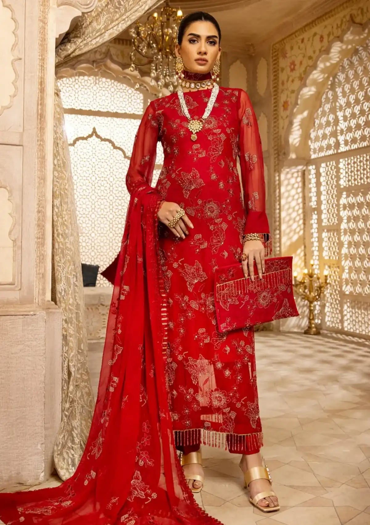 Minakari Chiffon by Khoobsurat'25 KM-302
