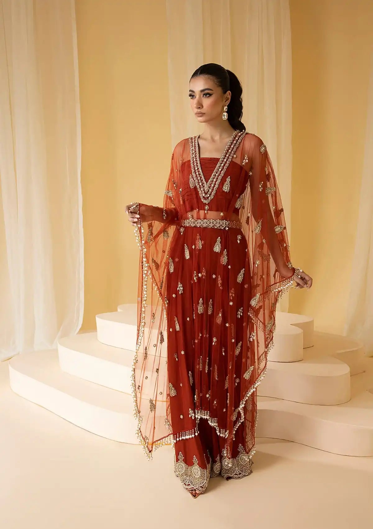 Nuriyaa Mystic Luxe Formal'23 EDEN - Mohsin Saeed Fabrics