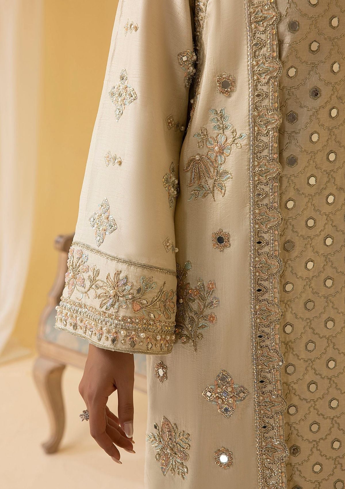 Nuriyaa Mystic Luxe Formal'23 IRIS - Mohsin Saeed Fabrics