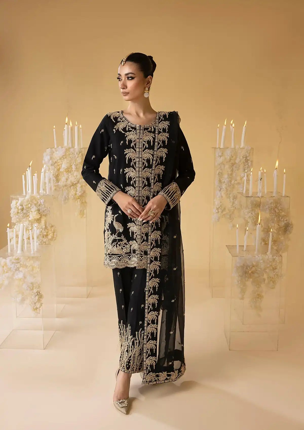 Nuriyaa Mystic Luxe Formal'23 JADE - Mohsin Saeed Fabrics
