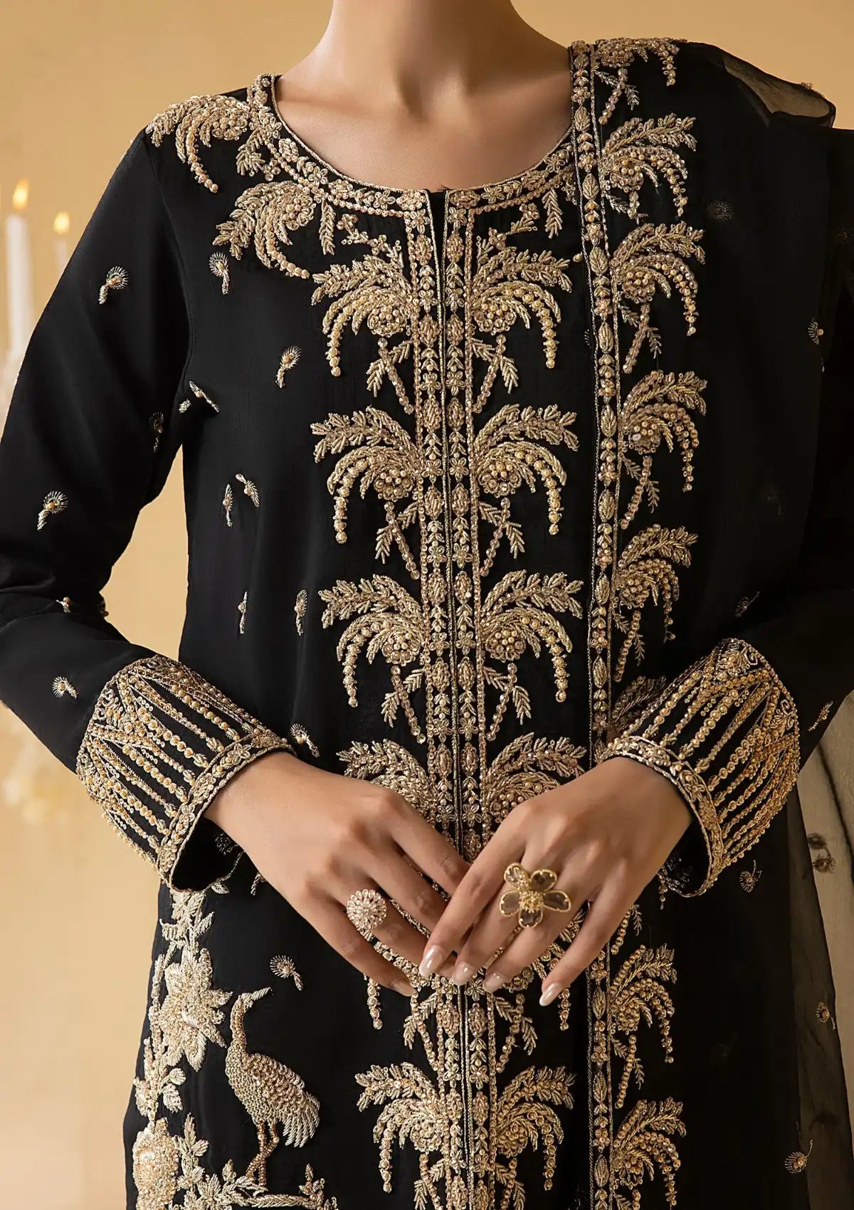 Nuriyaa Mystic Luxe Formal'23 JADE - Mohsin Saeed Fabrics