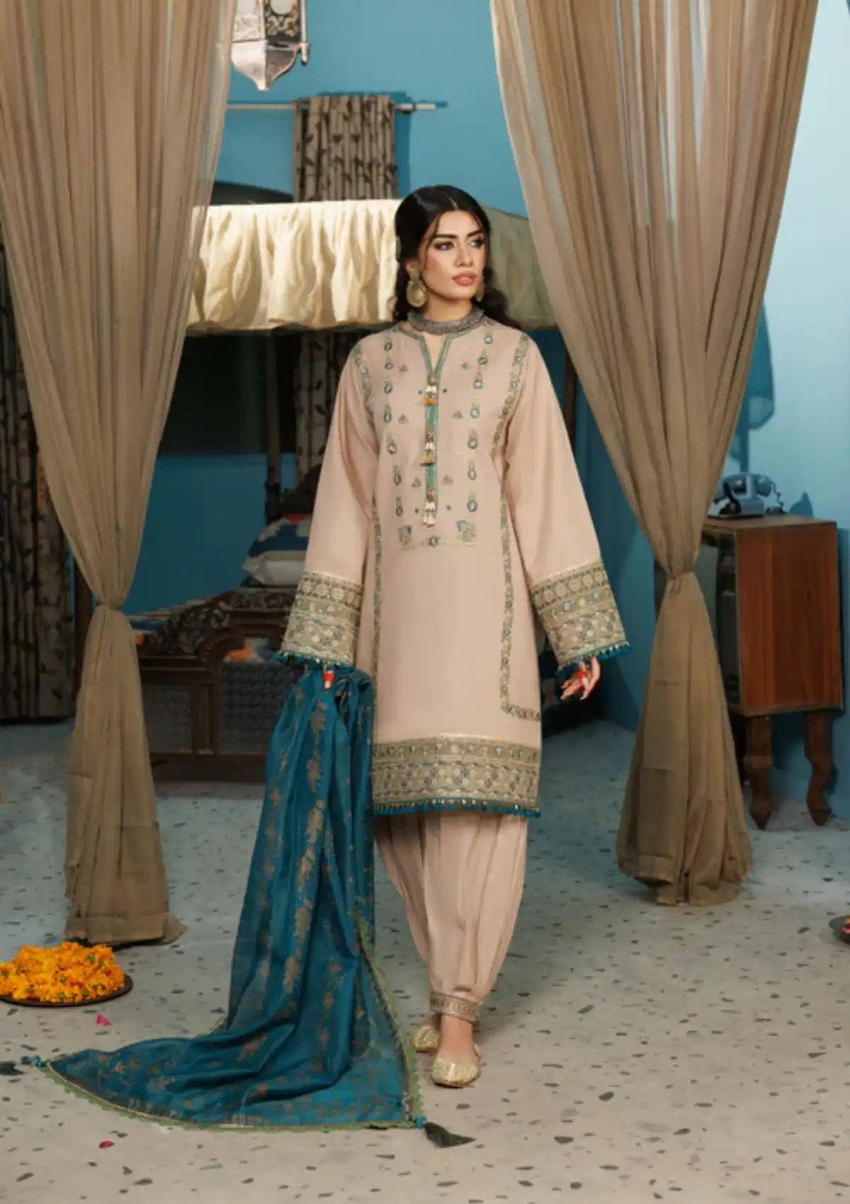 Armita By La Elise'24 D-06 Gulnar - Mohsin Saeed Fabrics
