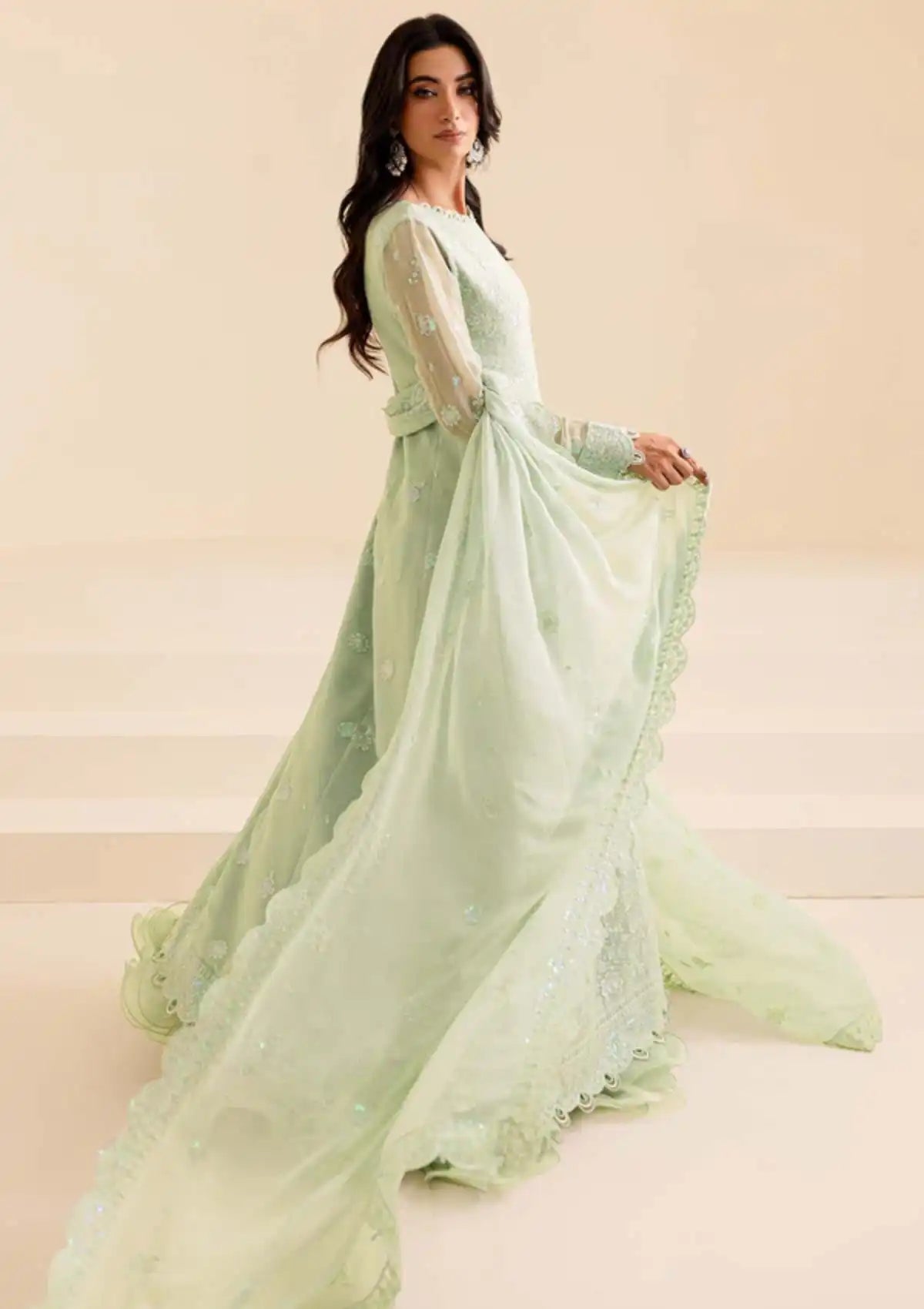 Farasha Lumiere Festive Formals'25 D-04 AQUA DREAM
