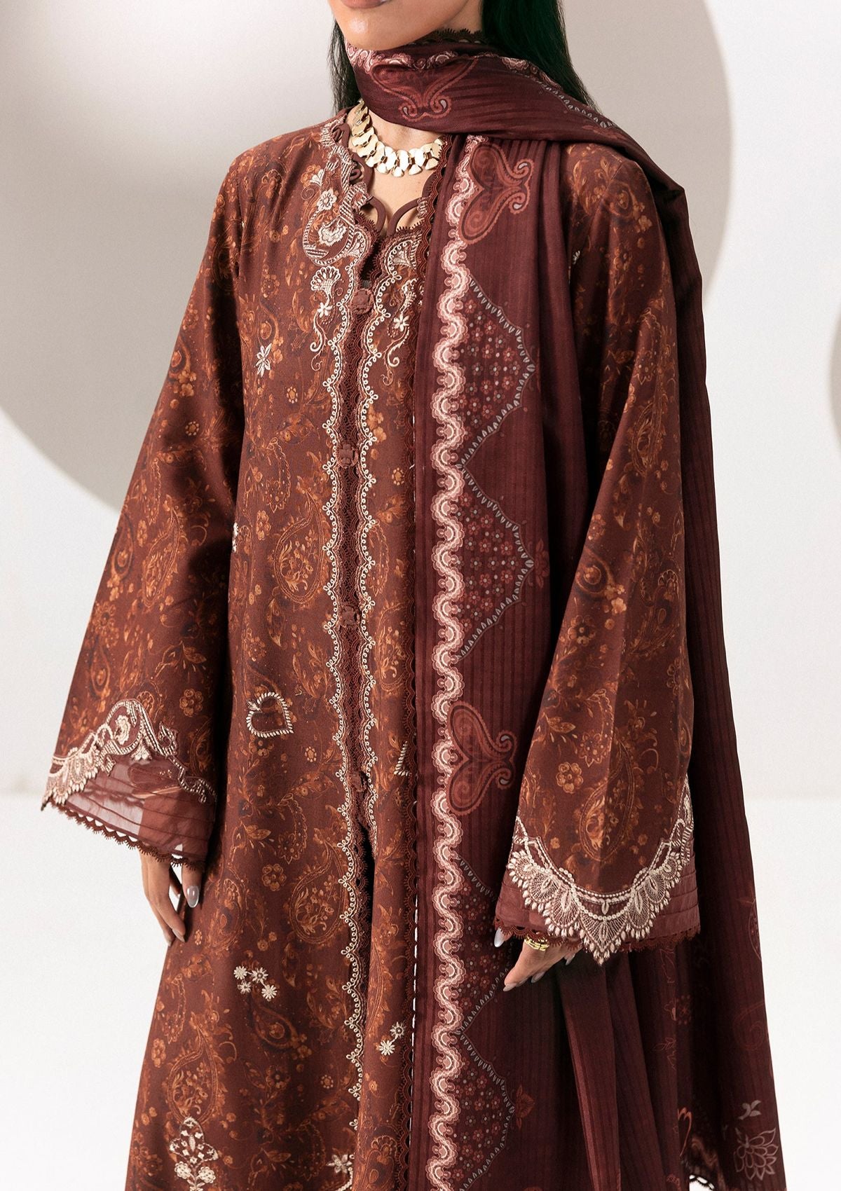 Qalamkar Qprints Linen'26 QPW-01 A Jaza