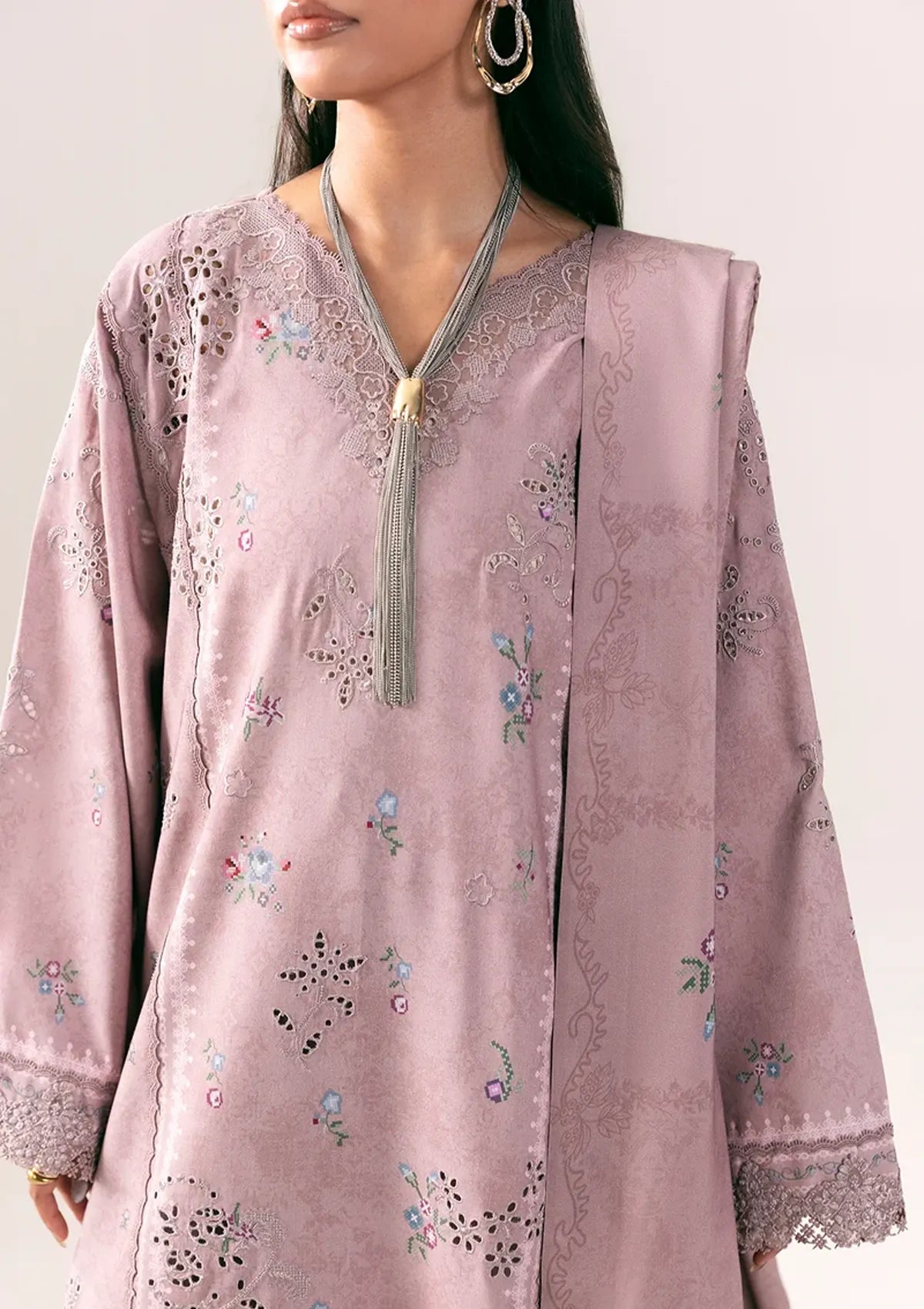Qalamkar Qprints Linen'26 QPW-08 B Waniya