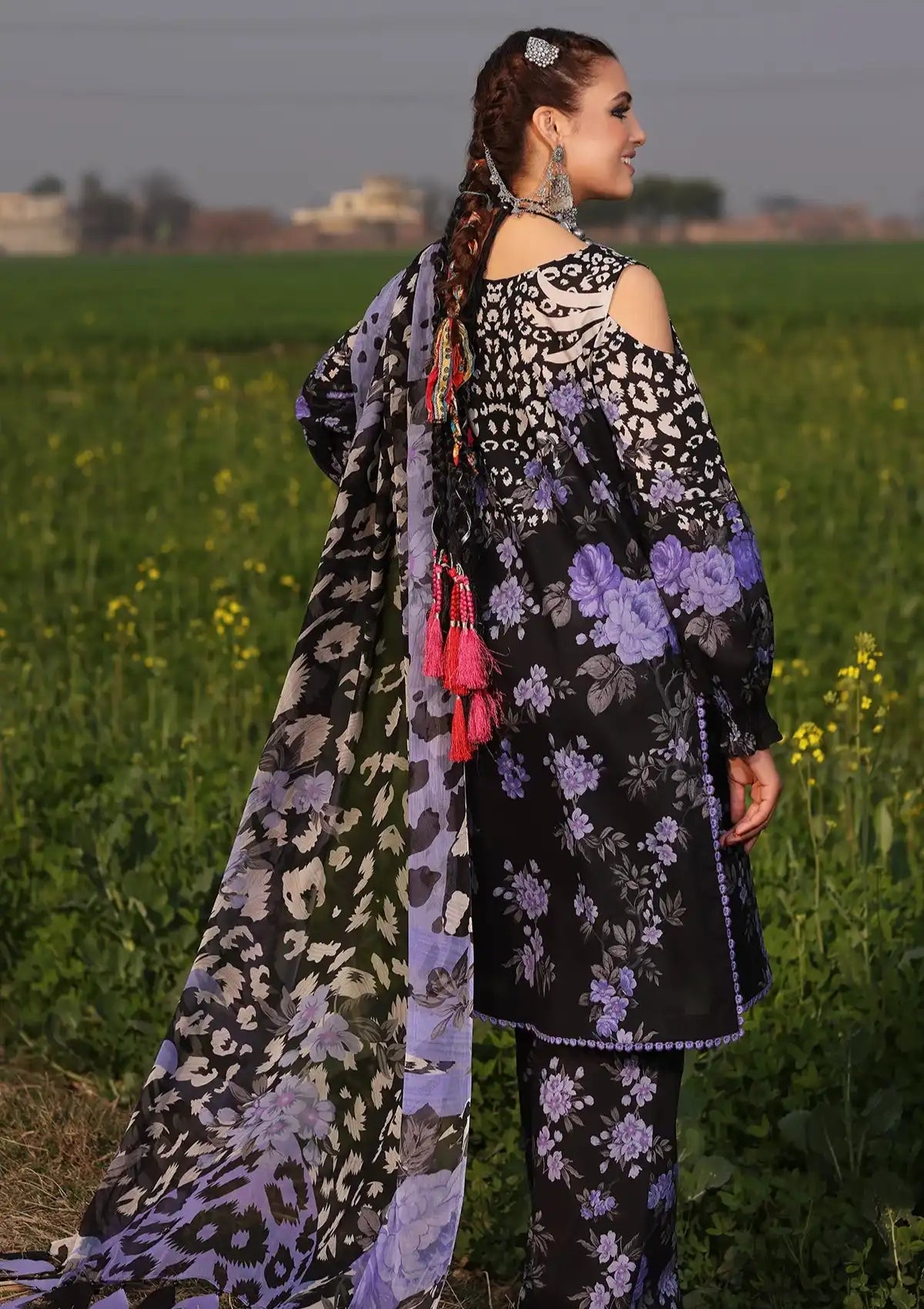 Charizma Signature Prints Lawn'24 SP4-08 - Mohsin Saeed Fabrics