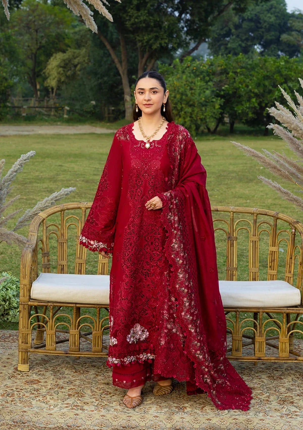 Elaf Luxury Lawn'26 ELY-10 CHERIE LADY