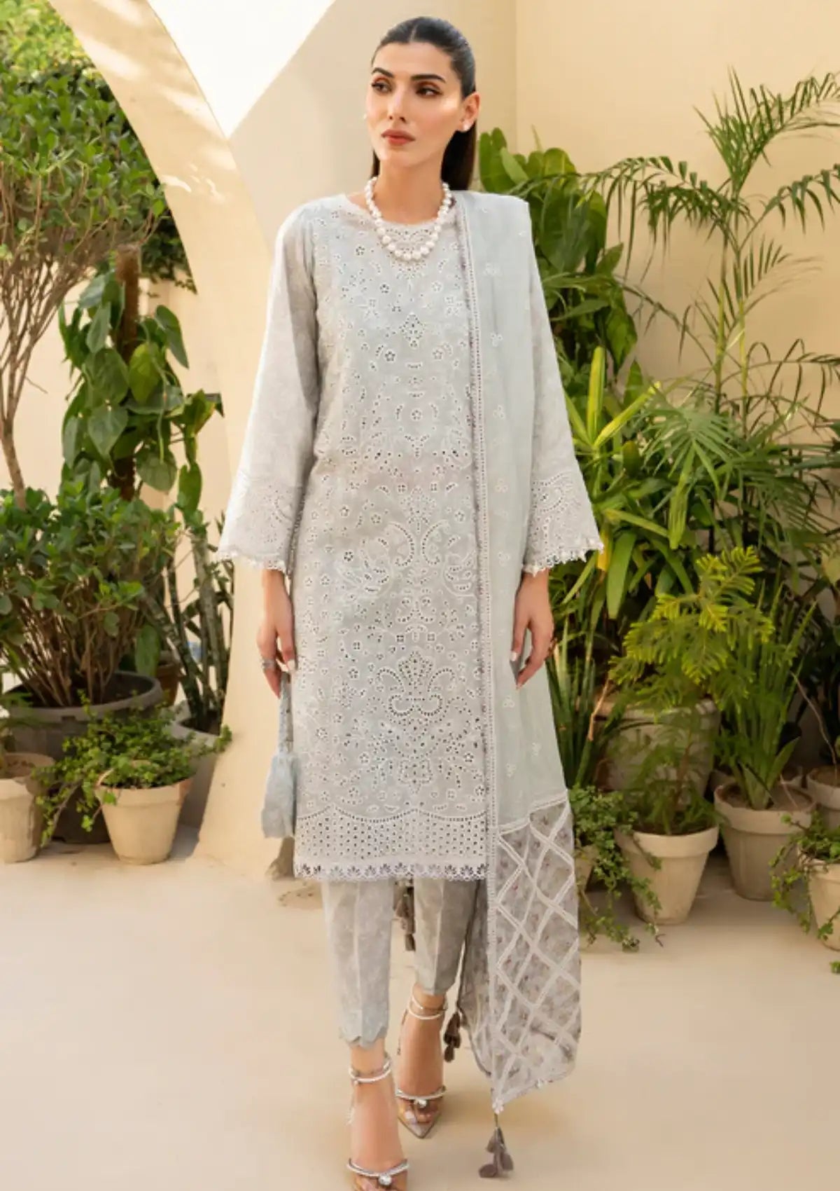 Jazmin Iris Eid Lawn'24 D-02 - Mohsin Saeed Fabrics