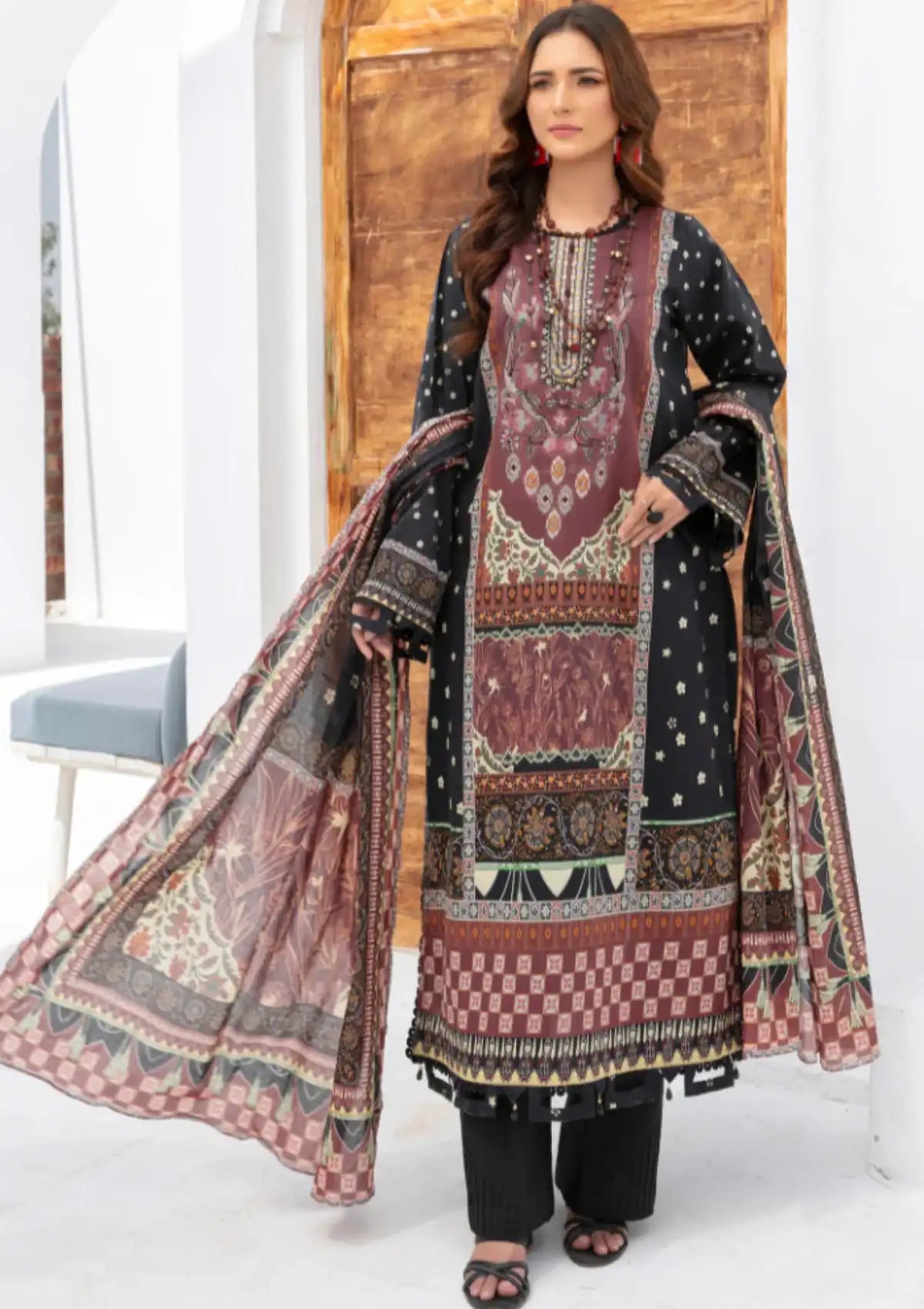 Saira Bano By Humdam'24 D-09 - Mohsin Saeed Fabrics