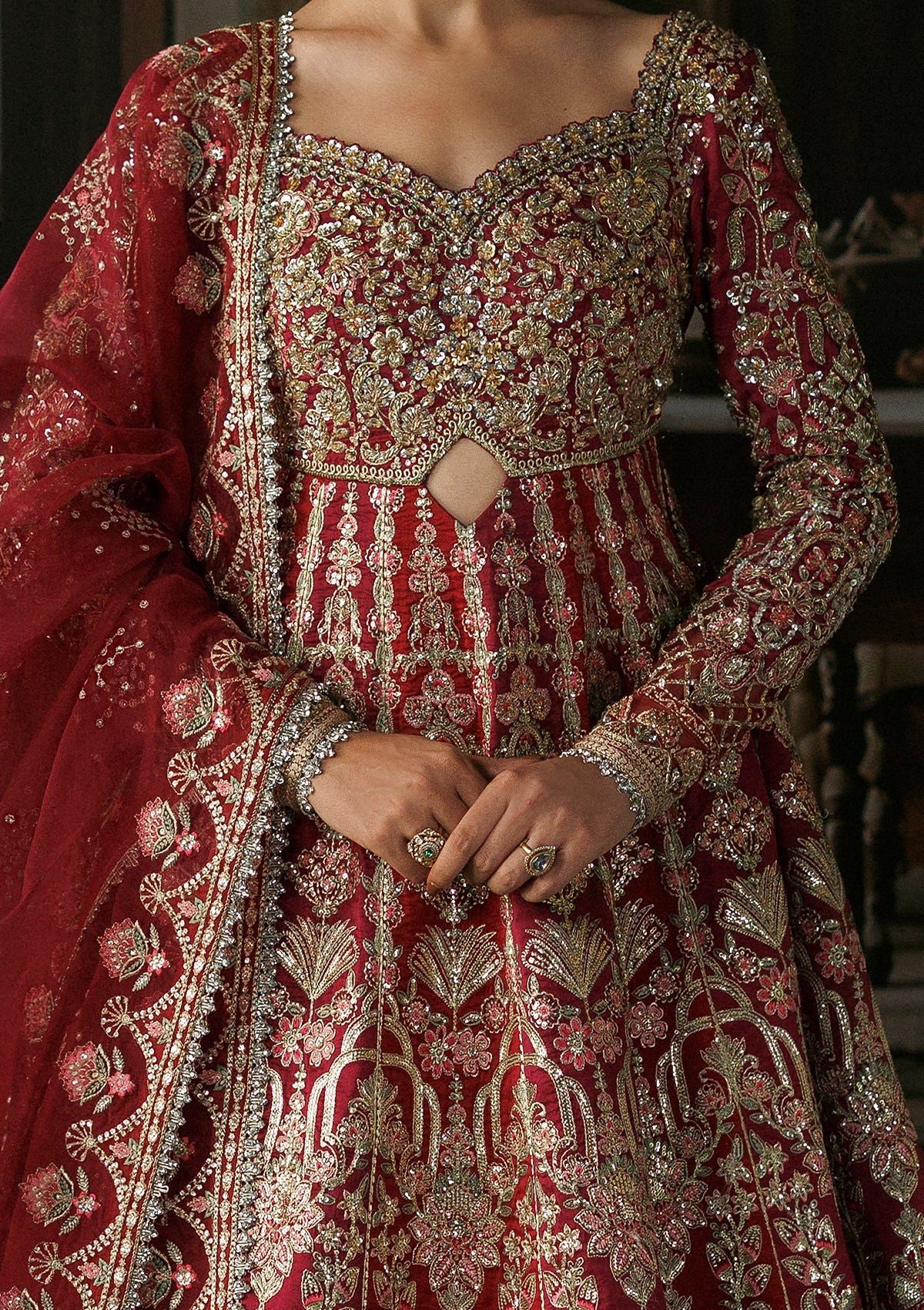 Afrozeh Shehnai Wedding Formals'26 D-160 Virsa