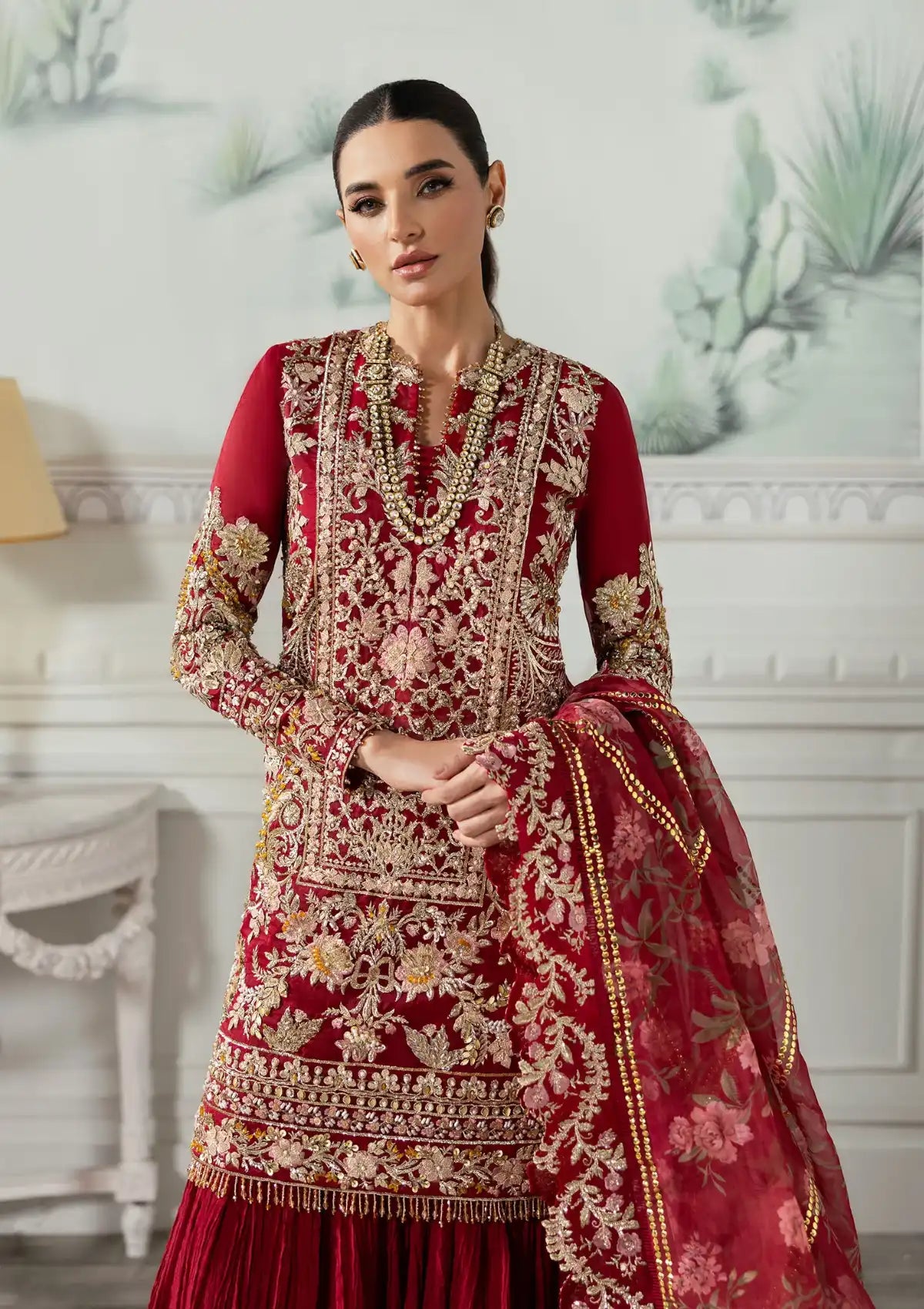 Crimson X Saira Shakira Wedding'24 Artisan Story CW-07
