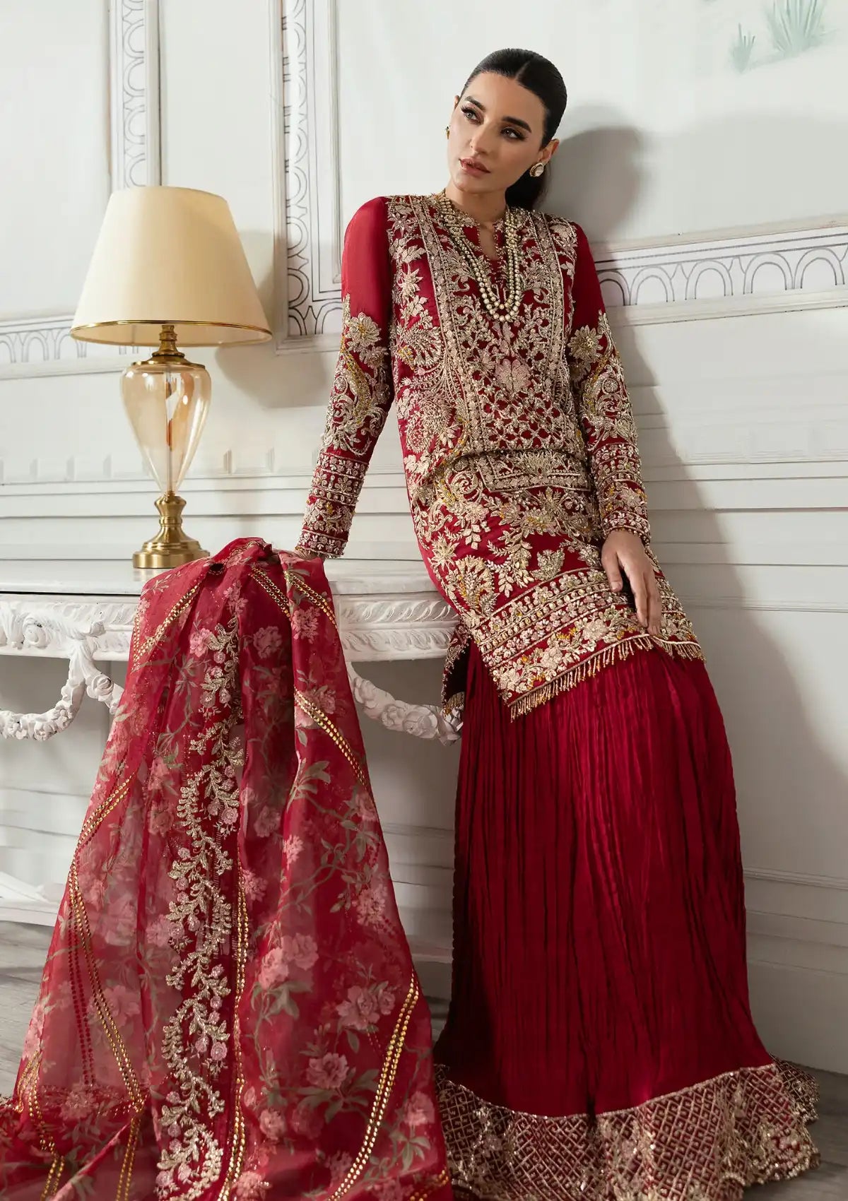 Crimson X Saira Shakira Wedding'24 Artisan Story CW-07