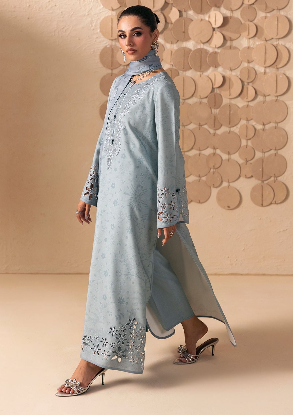 Qalamkar Qprints Linen'26 QPW-04 A Oriana