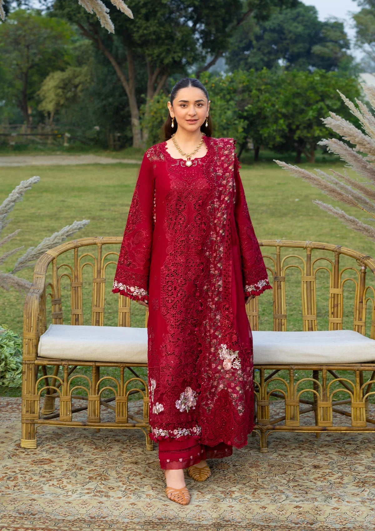 Elaf Luxury Lawn'26 ELY-10 CHERIE LADY