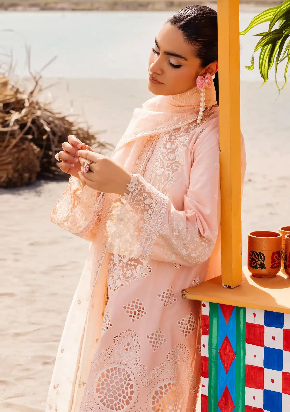 Muscari Premium Emb Lawn'24 MPEC-2028 - Mohsin Saeed Fabrics