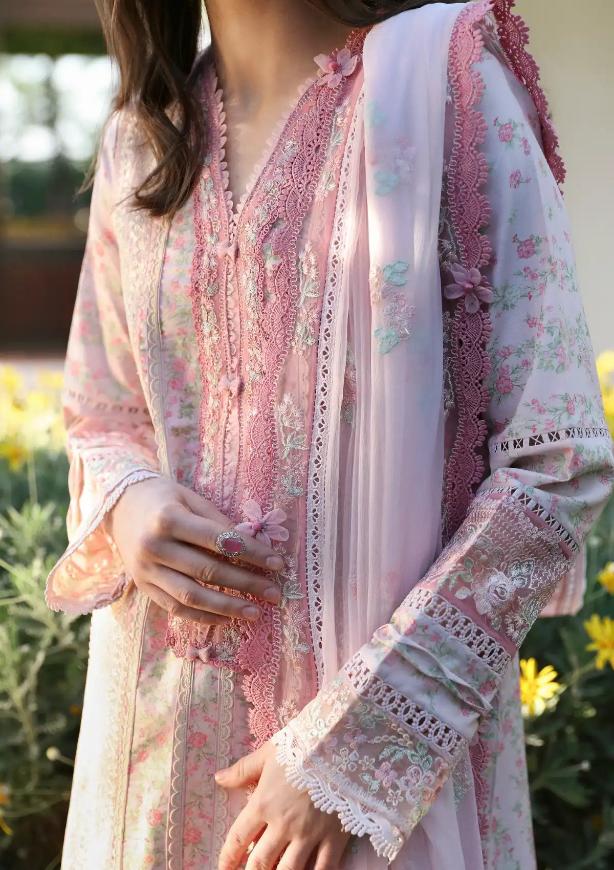 Republic Aylin Summer Lawn'24 D-8B - Mohsin Saeed Fabrics
