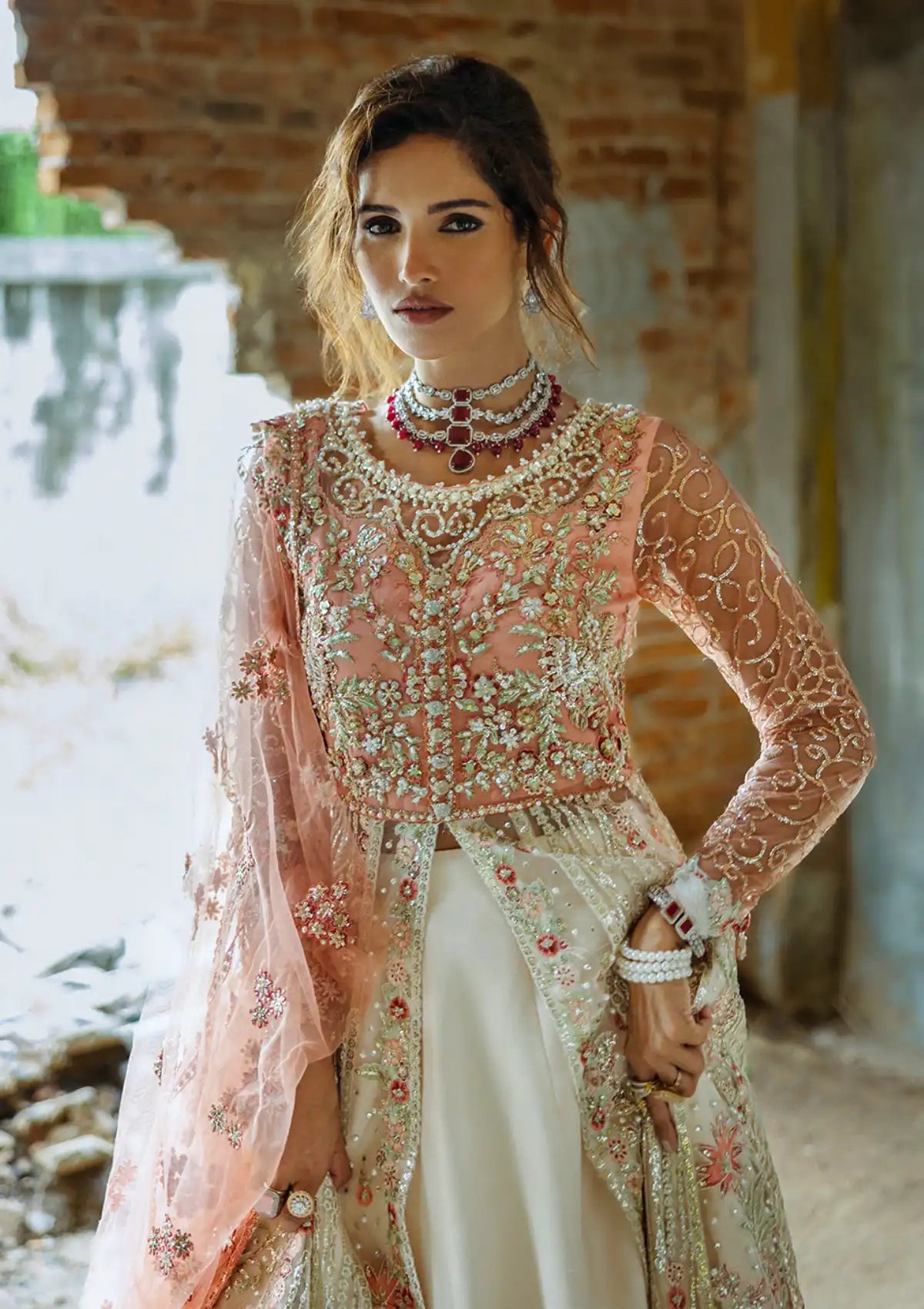 Mushq Stardust Wedding'25 D-01 Galaxy Gown