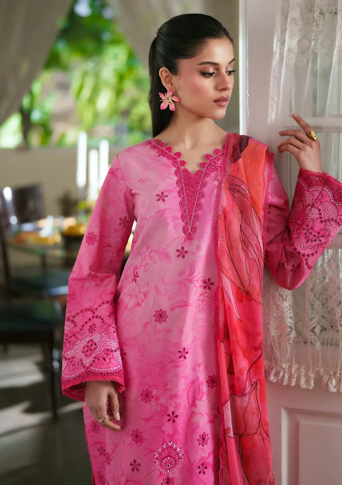 Neeshay Summer Lines Printkari'26 -ROSAIRE