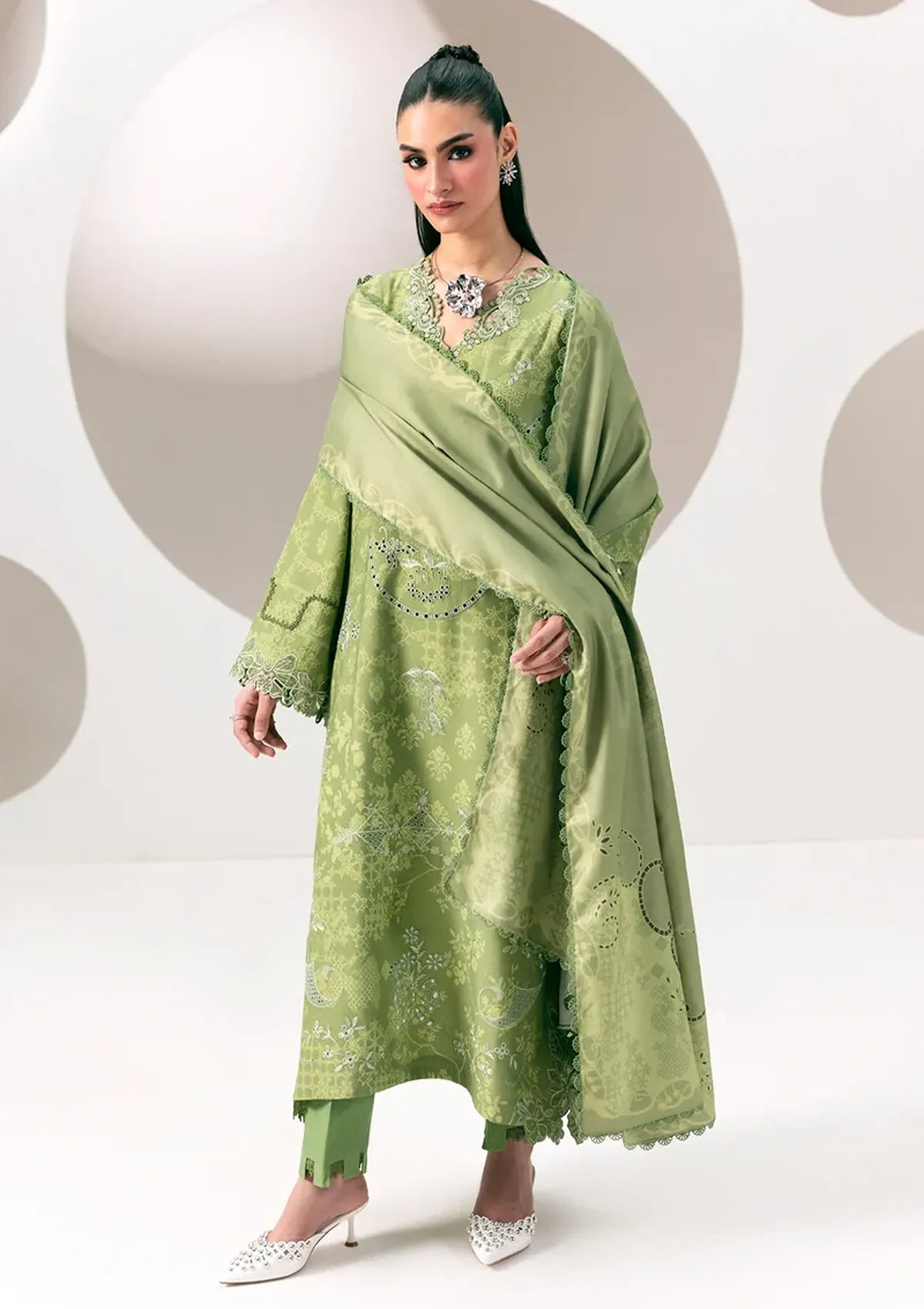 Qalamkar Qprints Linen'26 QPW-03 A Nazia