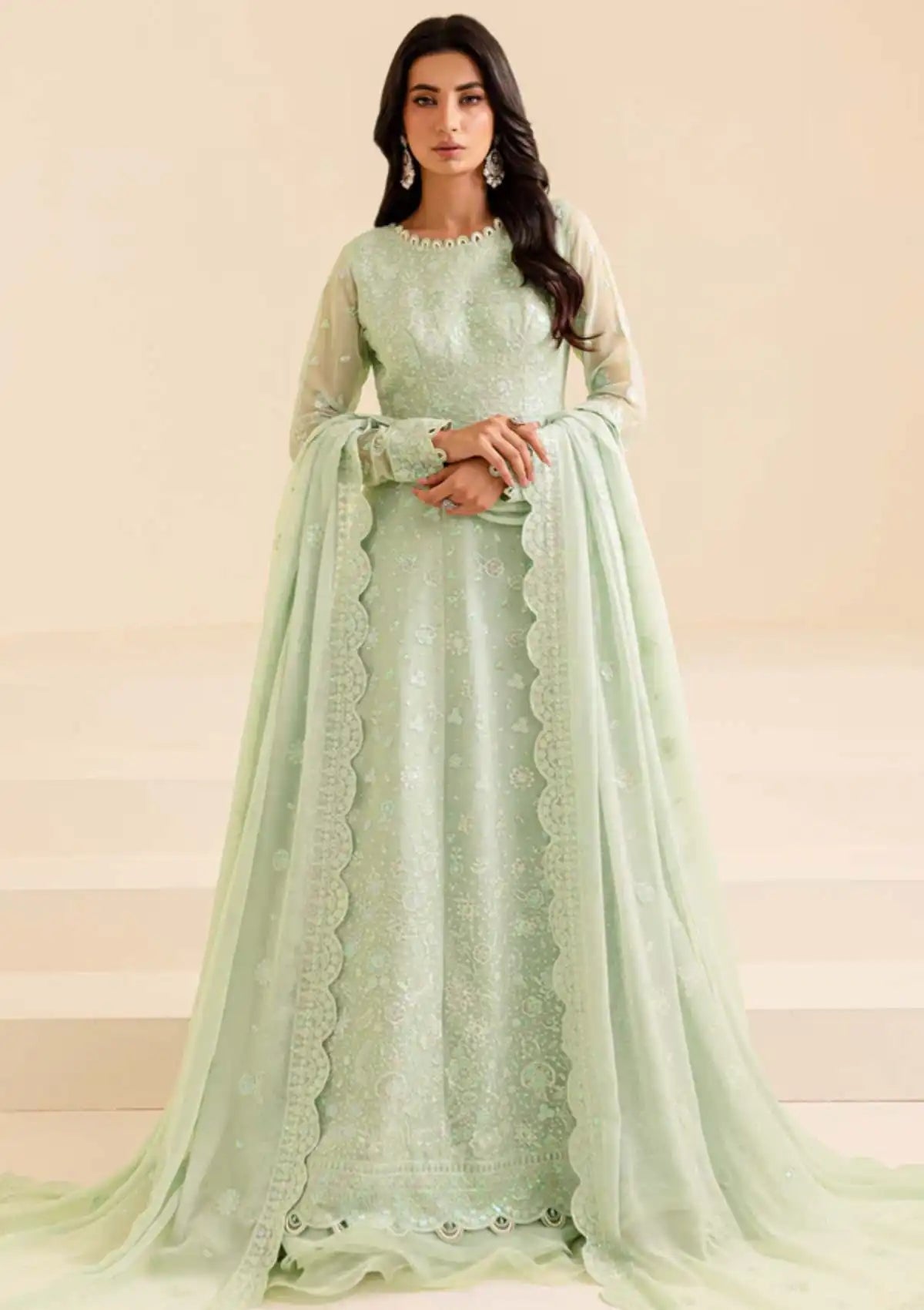 Farasha Lumiere Festive Formals'25 D-04 AQUA DREAM