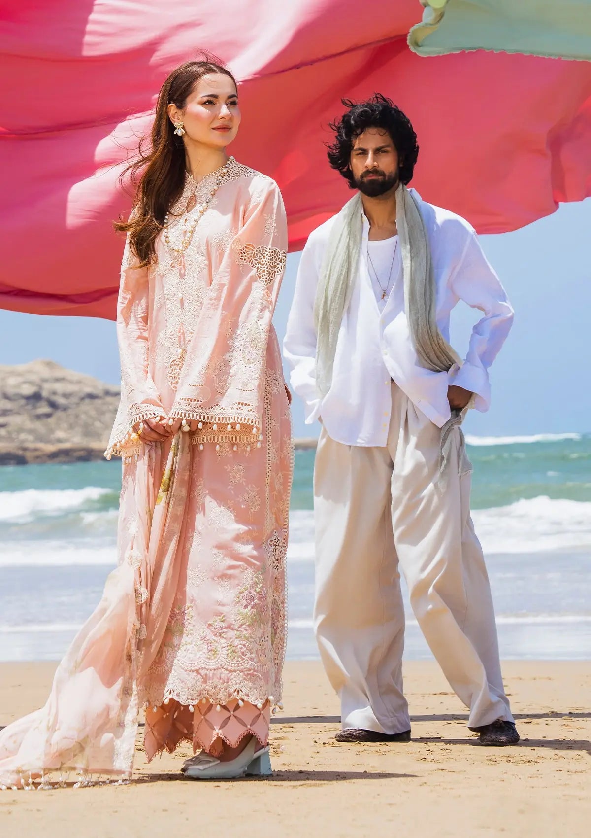 Elaf "Hai Kuch" Festive Lawn'24 EHK-07 Pareesa - Mohsin Saeed Fabrics