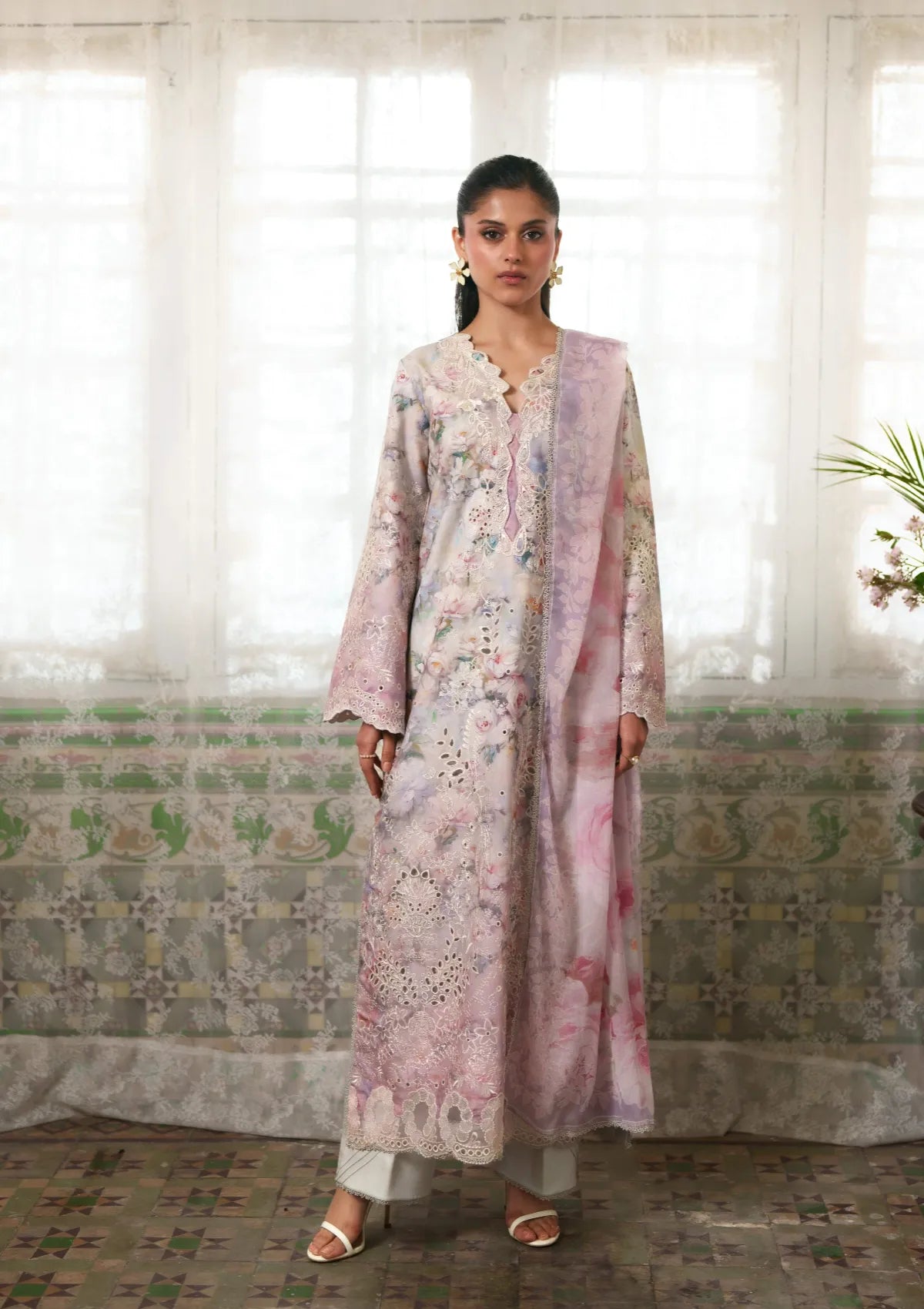 Neeshay Summer Lines Printkari'26 -BLUSHÉ