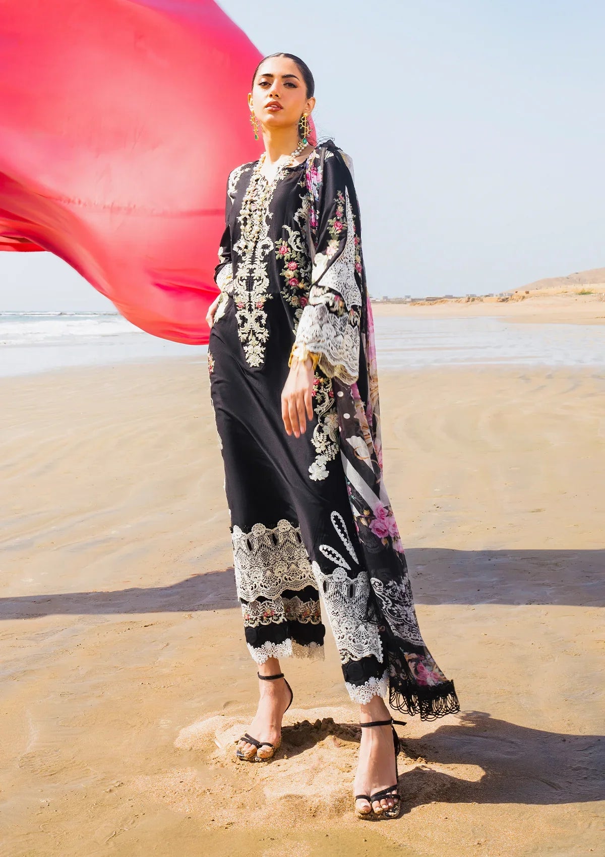 Elaf "Hai Kuch" Festive Lawn'24 EHK-09 Nafees - Mohsin Saeed Fabrics