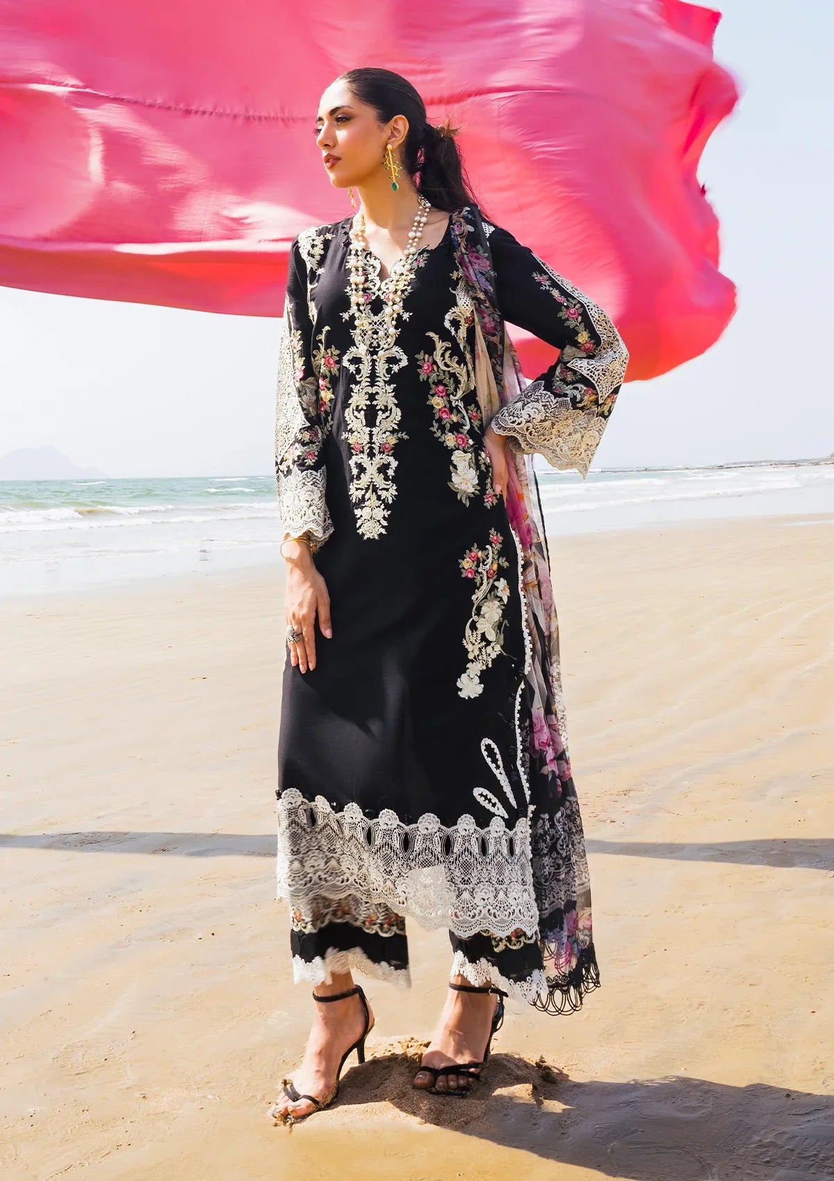 Elaf "Hai Kuch" Festive Lawn'24 EHK-09 Nafees - Mohsin Saeed Fabrics