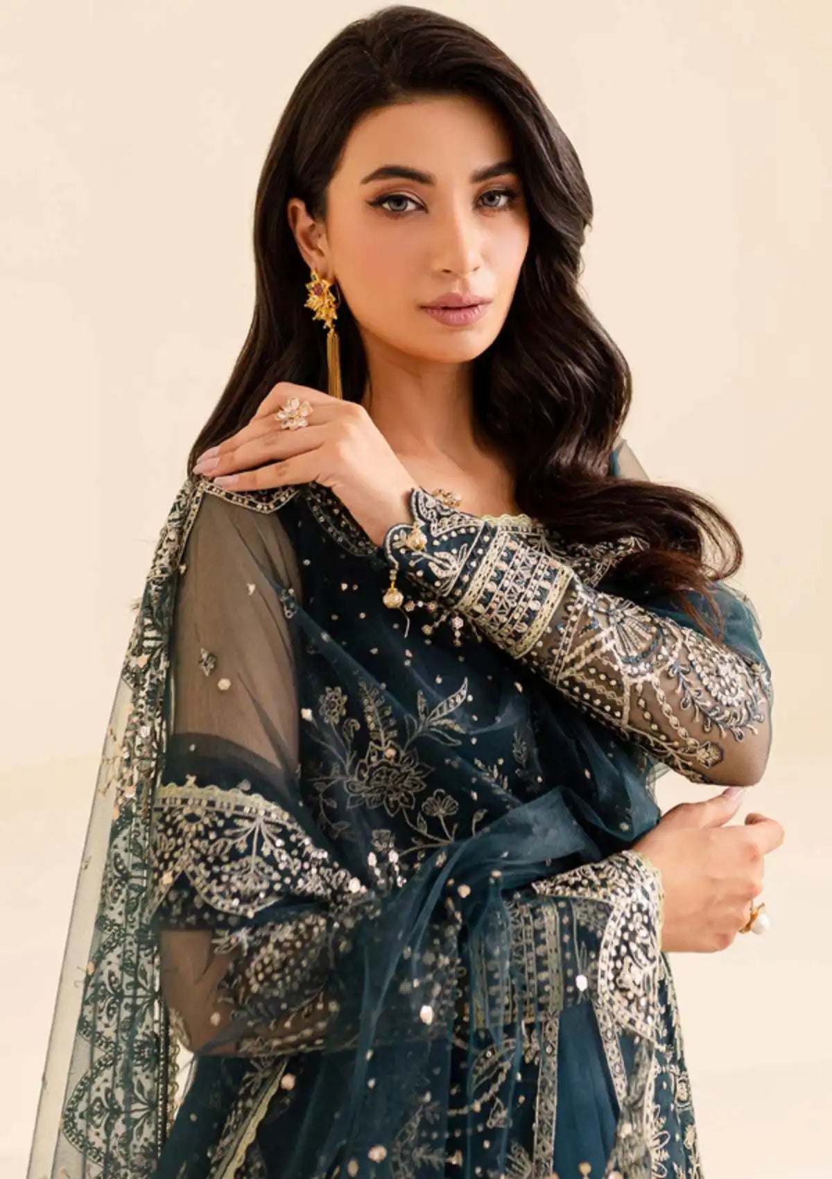 Farasha Lumiere Festive Formals'24 D-03 PETAL DREAM