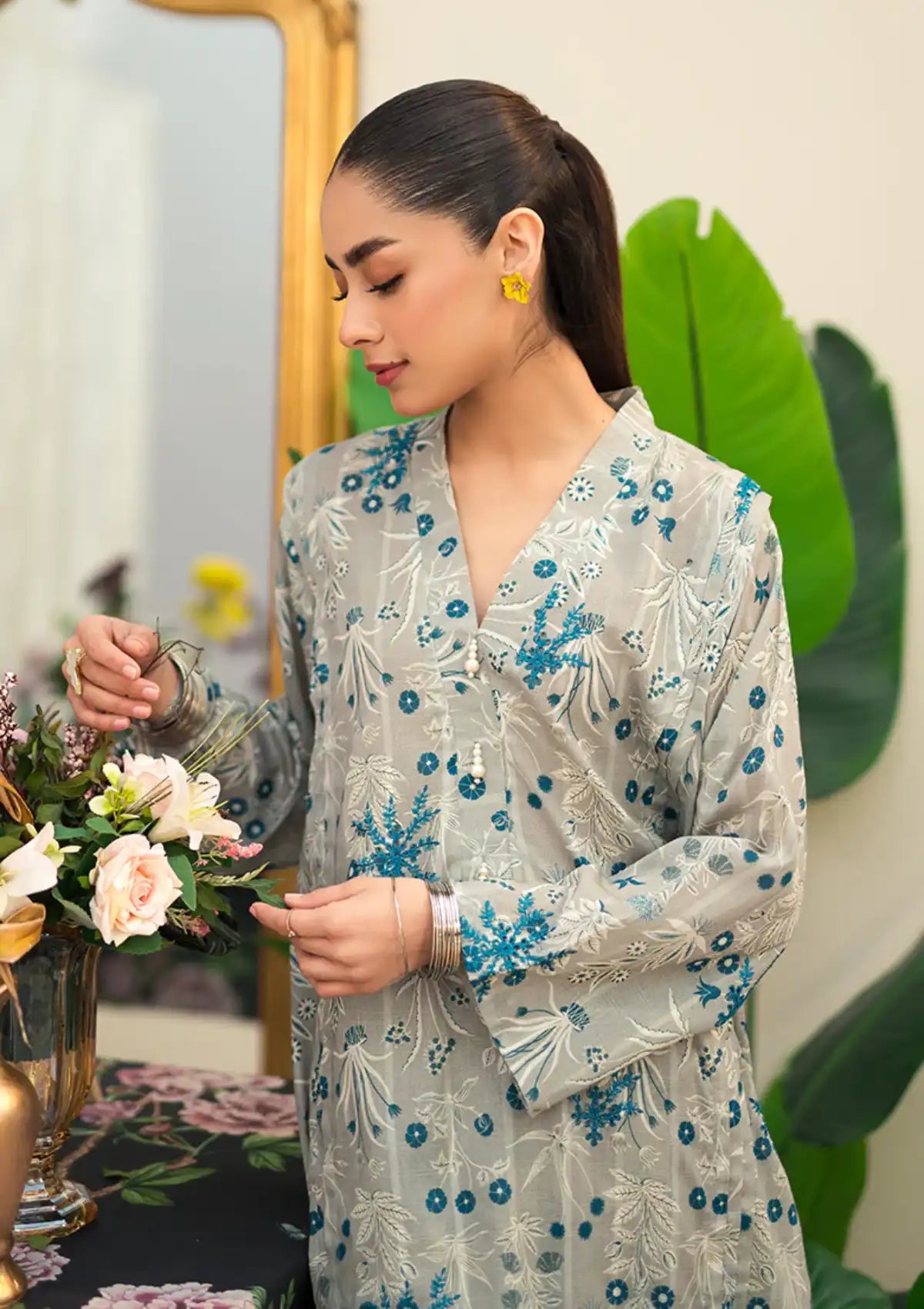 Lala Shades Of Summer'24 LS-052-Nigella - Mohsin Saeed Fabrics