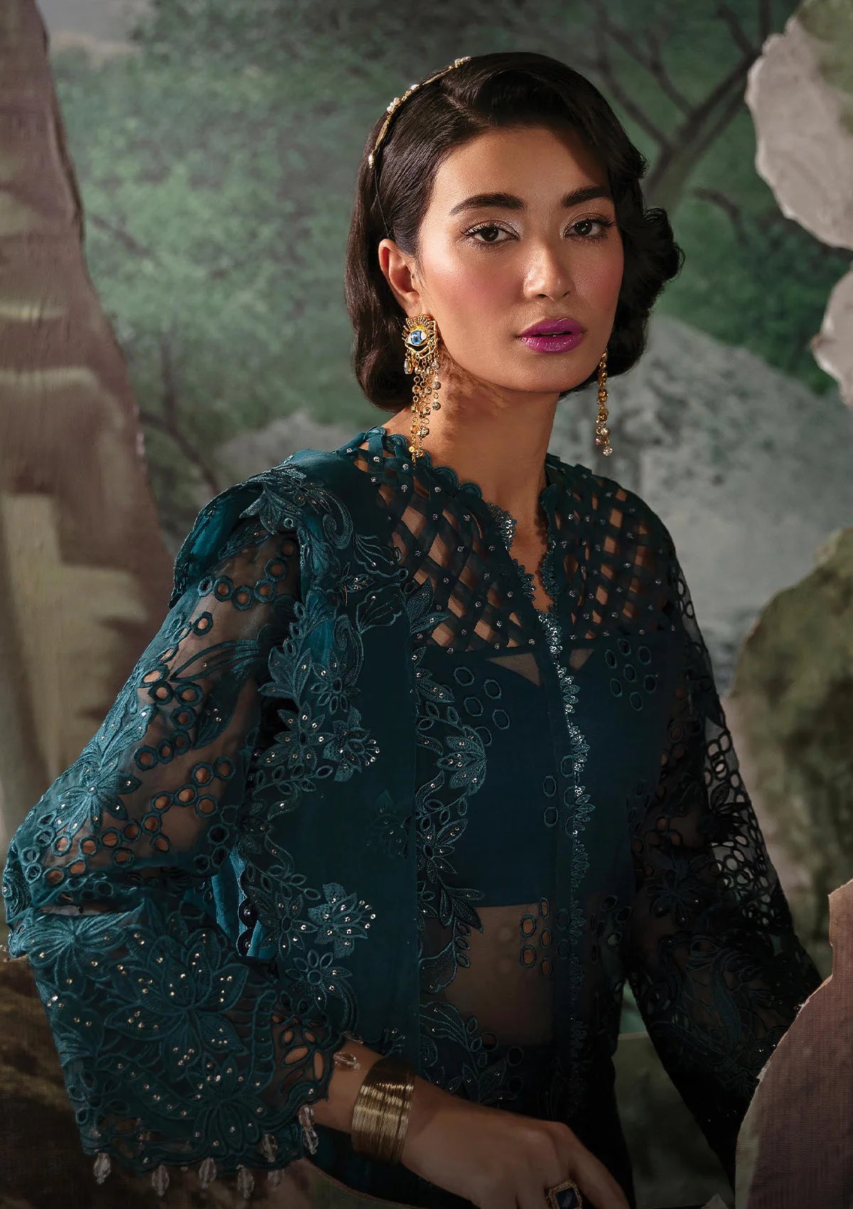Afrozeh La Fuchsia Festive'24 ALF-02 ALBA