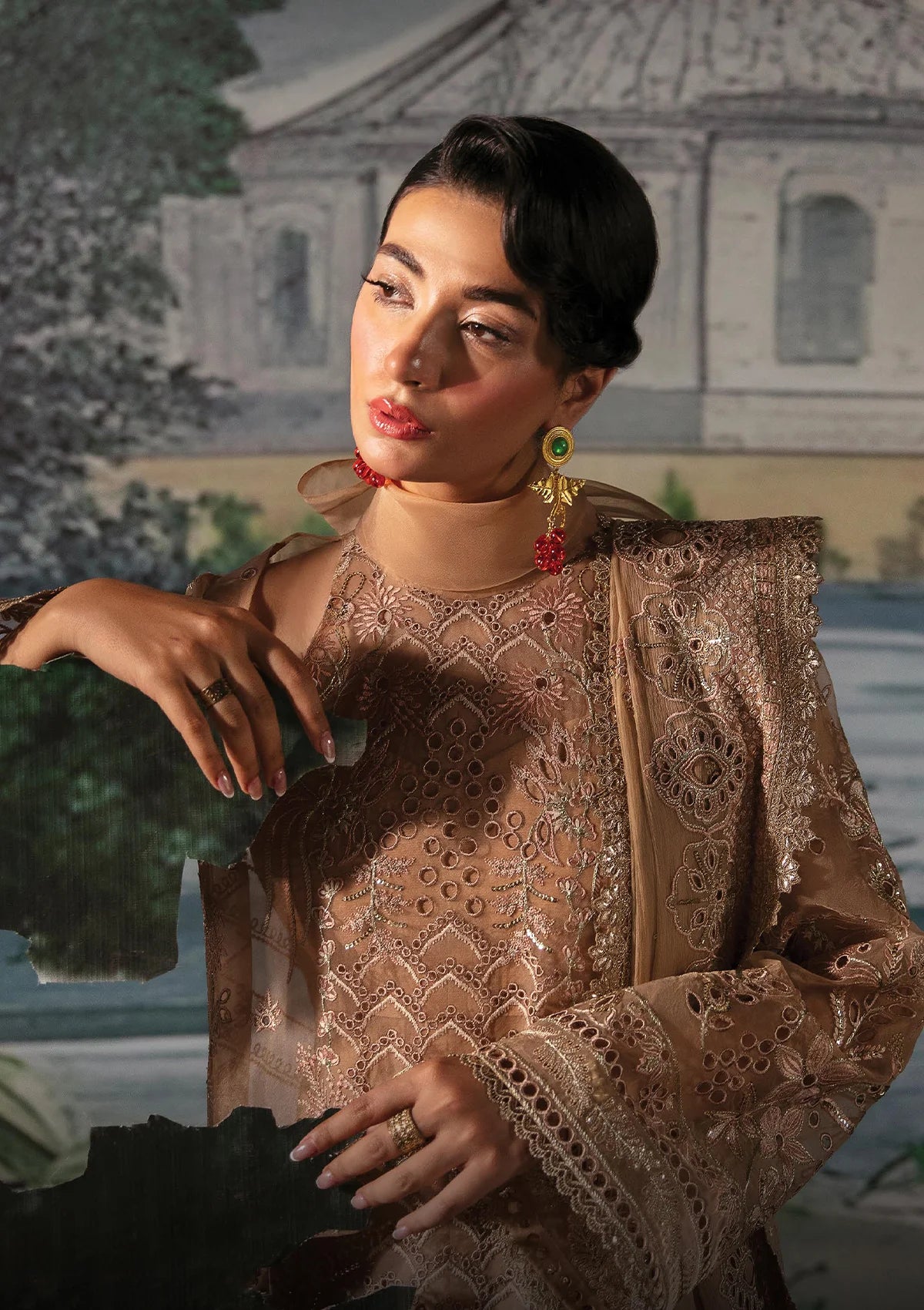 Afrozeh La Fuchsia Festive'25 ALF-08 REESE