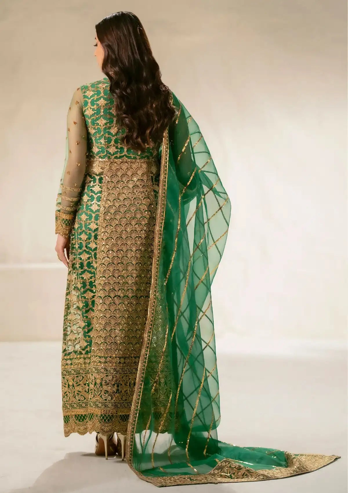 Maryum N Maria Parizay Wedding'24 MW24-570 Delbar - Mohsin Saeed Fabrics