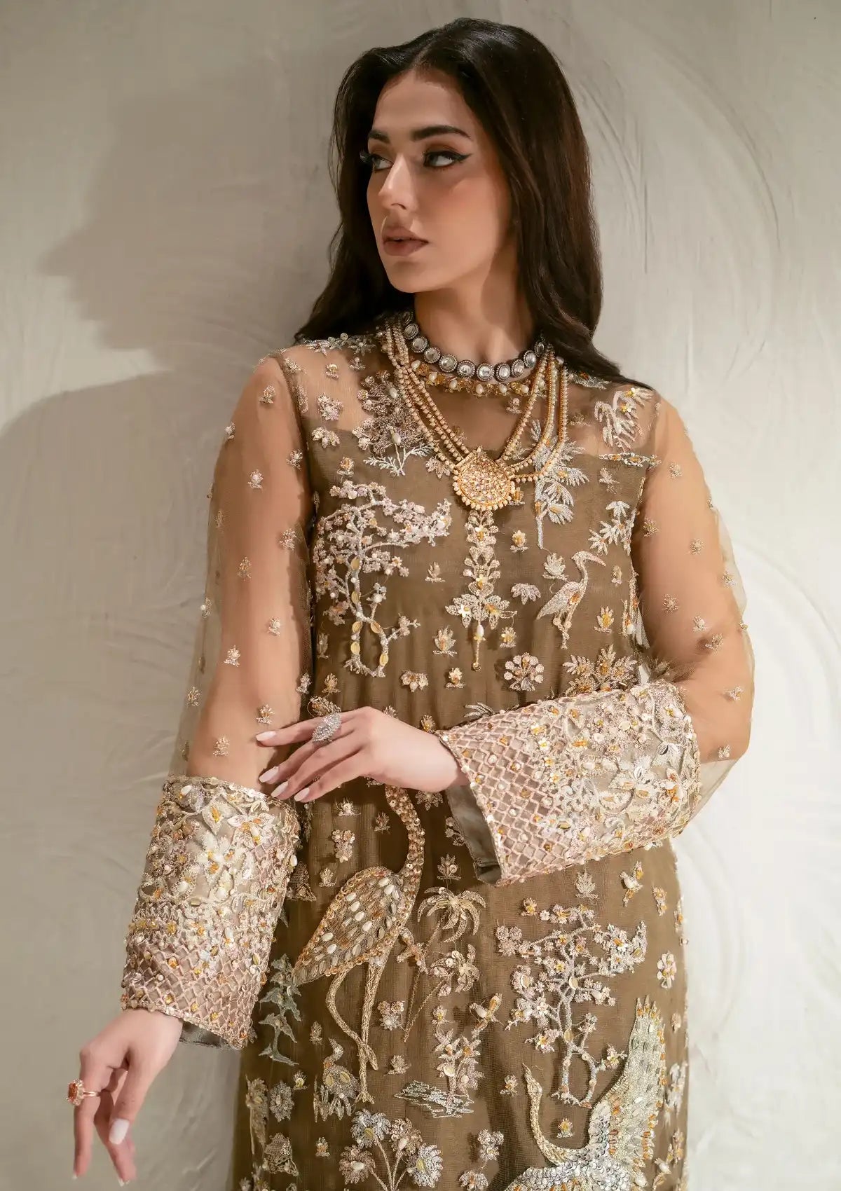 Maryum N Maria Parizay Wedding'24 MW24-569 Haleh - Mohsin Saeed Fabrics