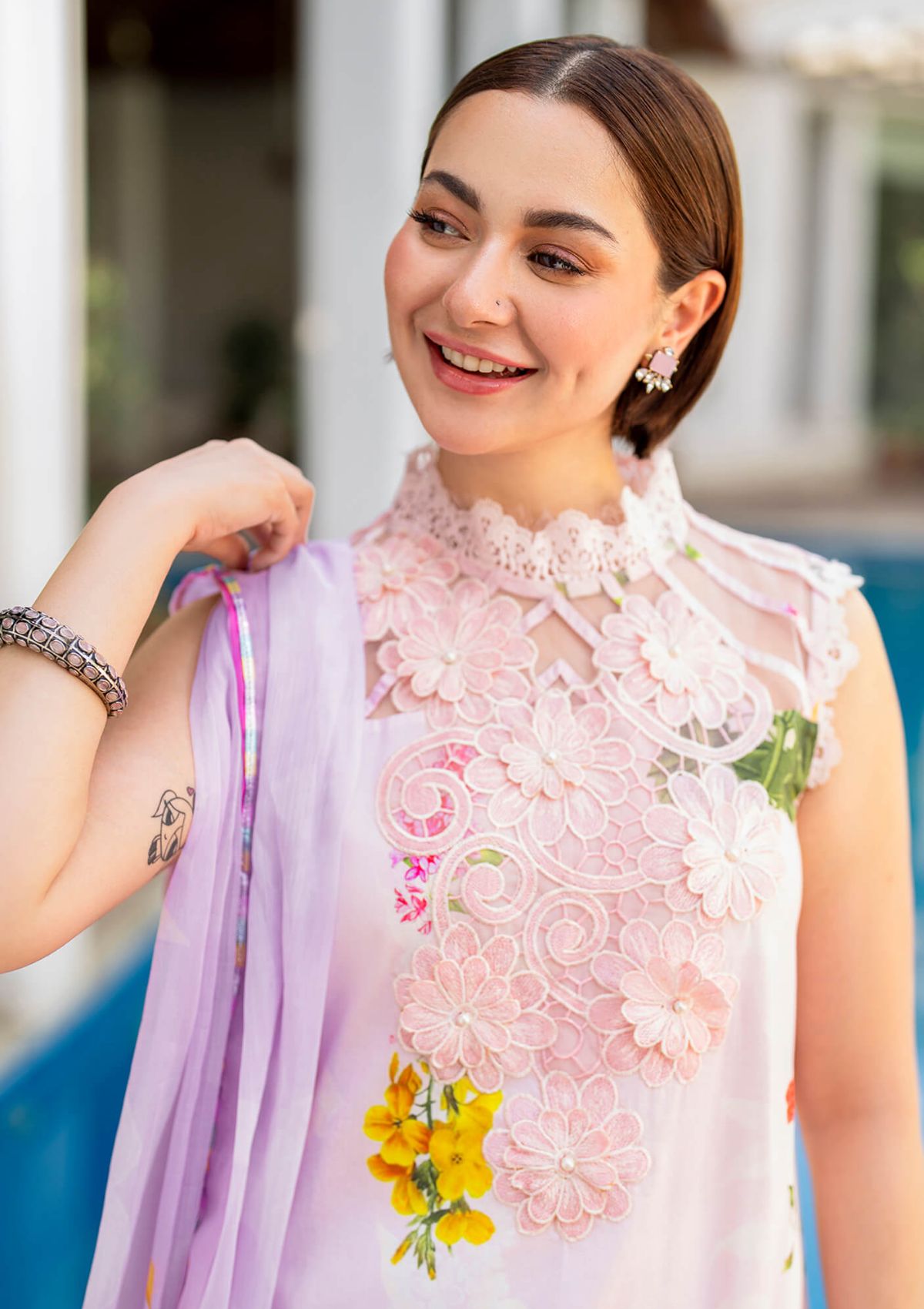 Asifa & Nabeel Meraki Summer Vol-2'24 MK-05 Bulbul - Mohsin Saeed Fabrics