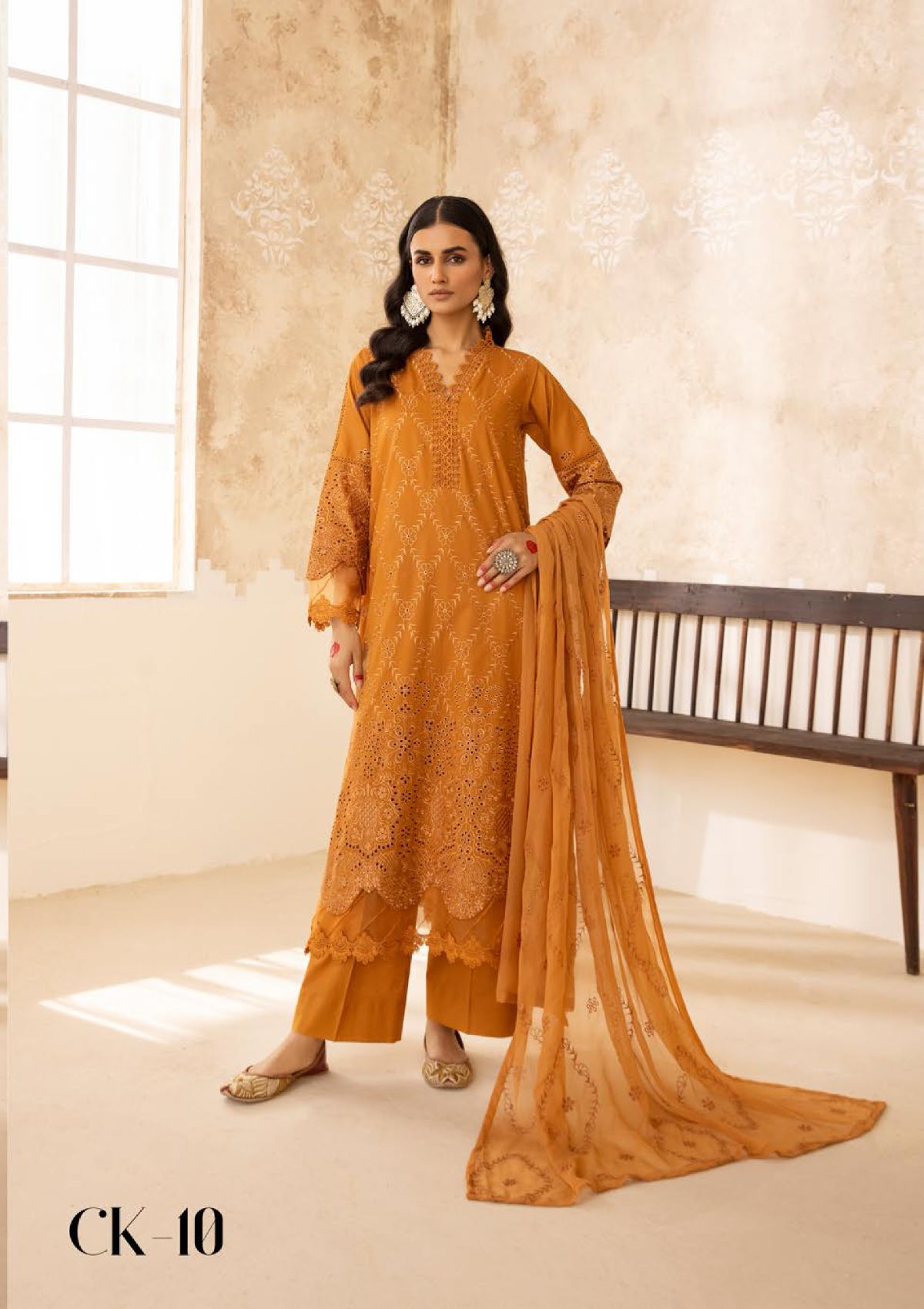 Chikenkari By Khoobsurat'24 CK-10 - Mohsin Saeed Fabrics