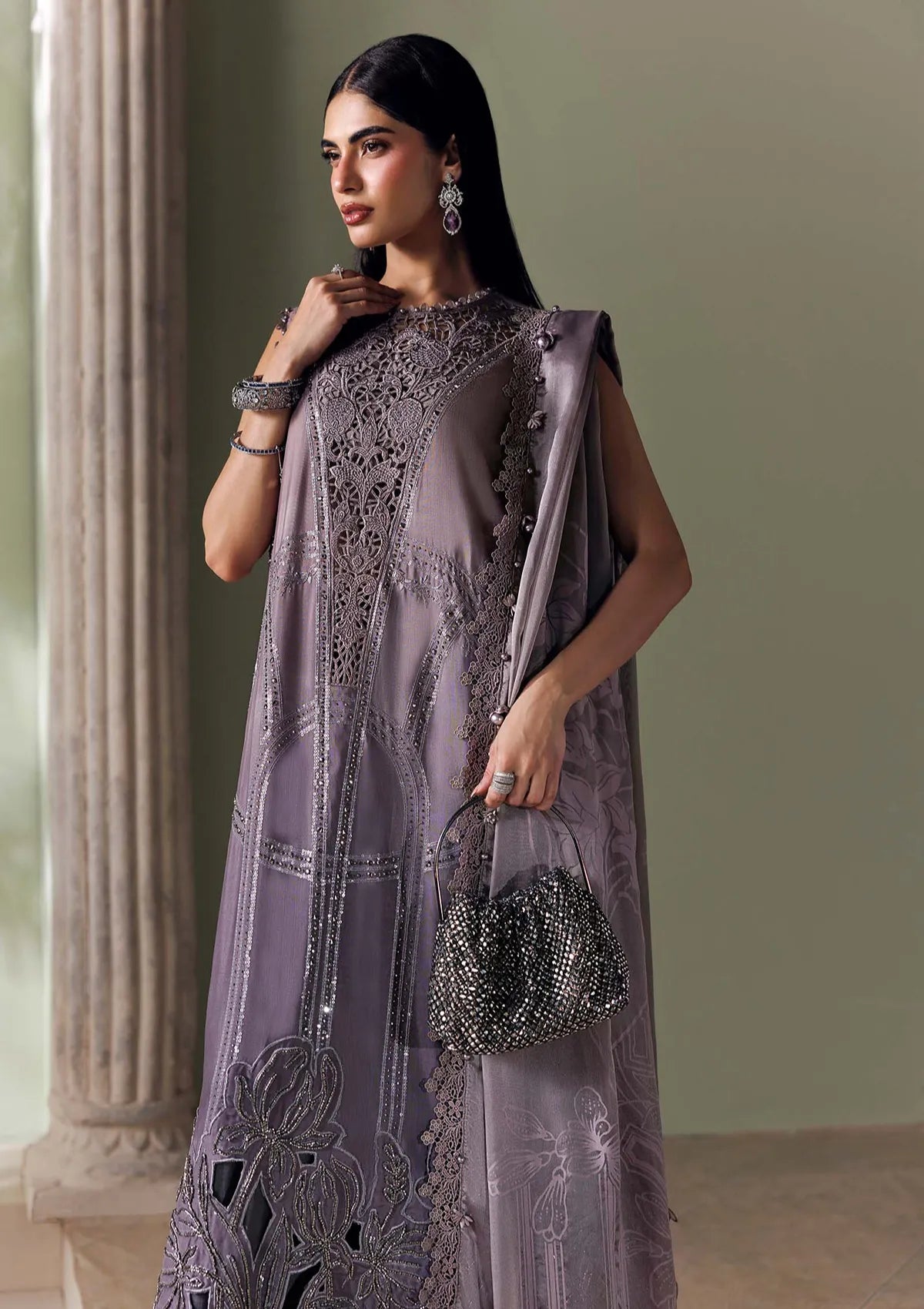 Maria B Soiree Unstitched Formal Vol-01 '26 SR-04