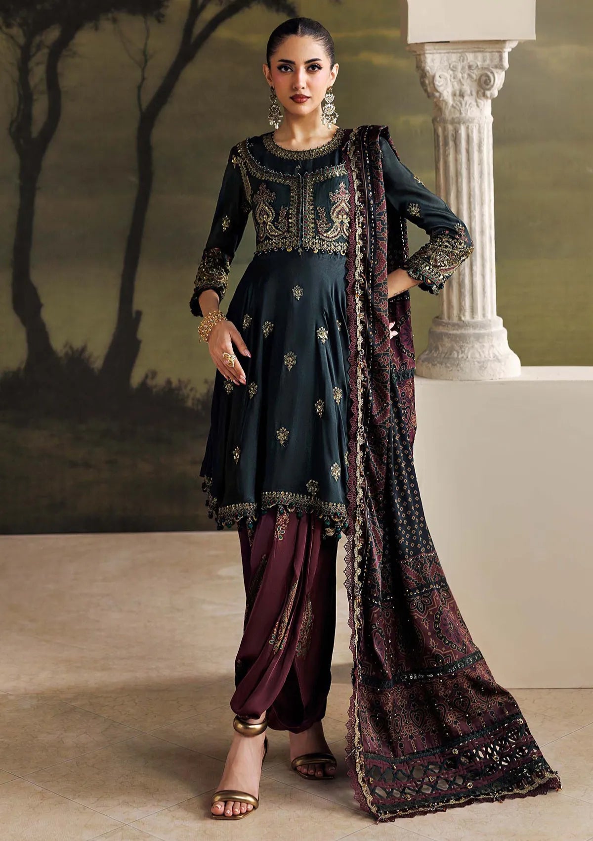 Maria B Soiree Unstitched Formal Vol-01 '26 SR-05