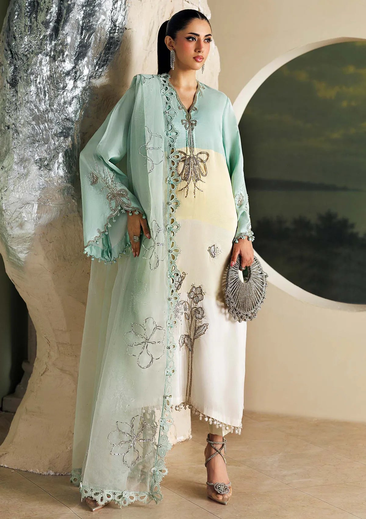 Maria B Soiree Unstitched Formal Vol-01 '26 SR-07