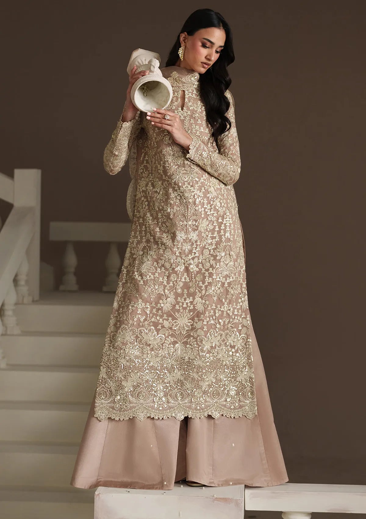 Emaan Adeel Modern Heirloom'26 SO-556 PEARL REVERIE