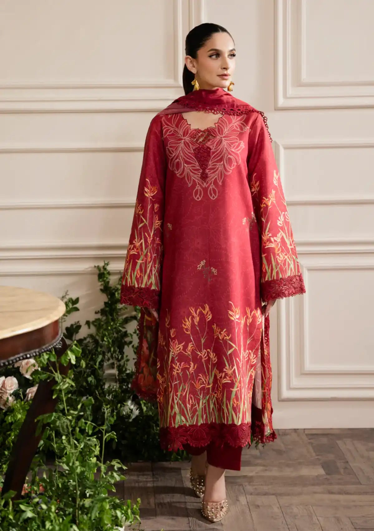Rang Rasiya Lifestyle Emb Edit'24 D-10 CRIMSON