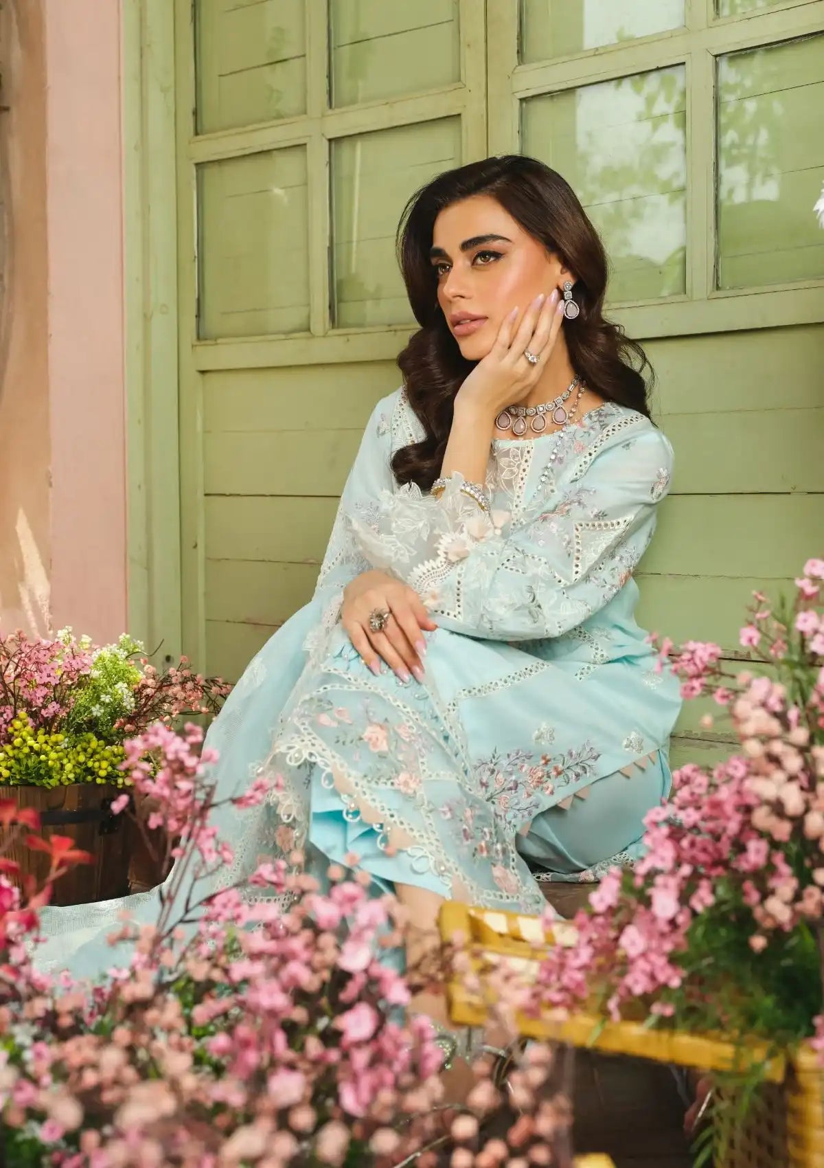 La' Gardenia By Paras'24 PR-02 Bluebell - Mohsin Saeed Fabrics