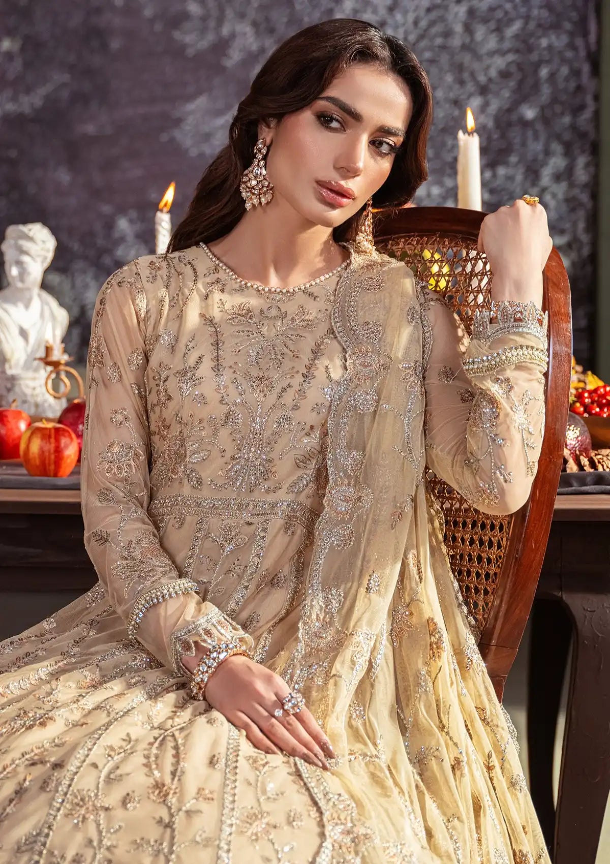 Zarif Heritage Luxury Formals'24 ZHF-01-AVELINA - Mohsin Saeed Fabrics