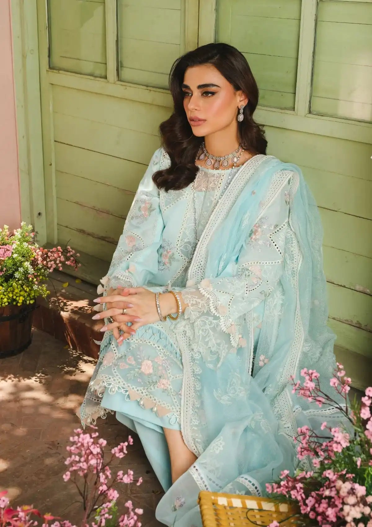 La' Gardenia By Paras'24 PR-02 Bluebell - Mohsin Saeed Fabrics