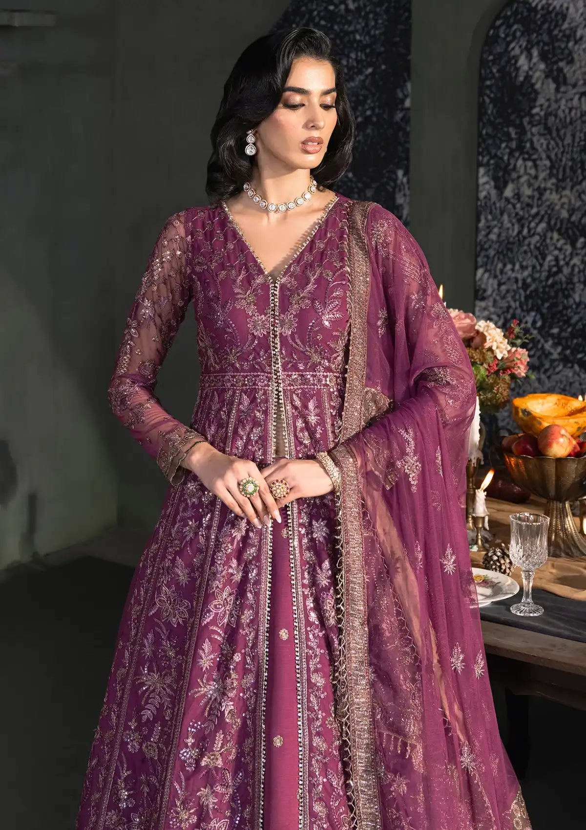 Zarif Heritage Luxury Formals'24 ZHF-02-TIFFANY - Mohsin Saeed Fabrics
