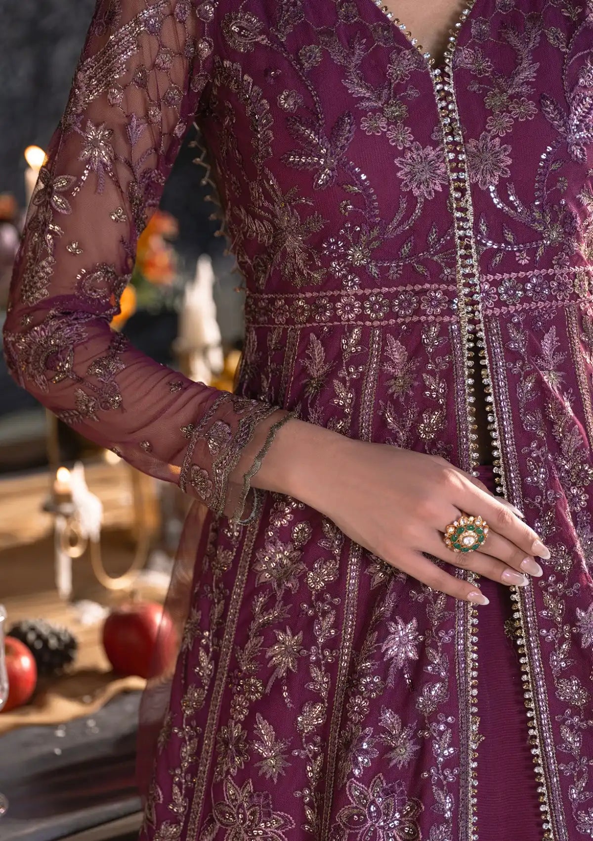 Zarif Heritage Luxury Formals'24 ZHF-02-TIFFANY - Mohsin Saeed Fabrics
